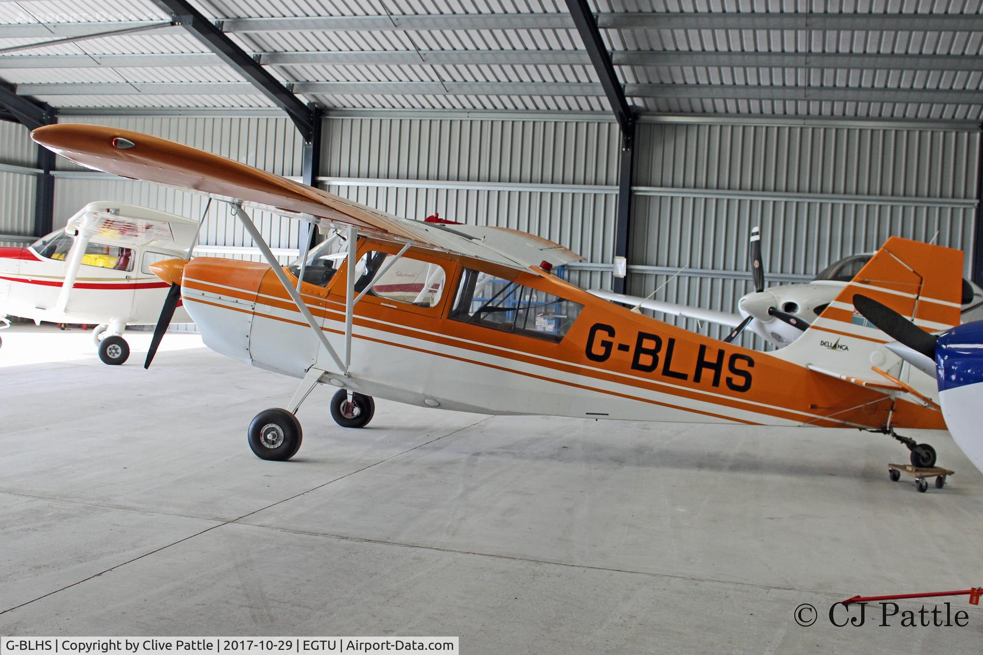 G-BLHS, 1980 Bellanca 7ECA Citabria C/N 1342-80, Hangared at Dunkeswell