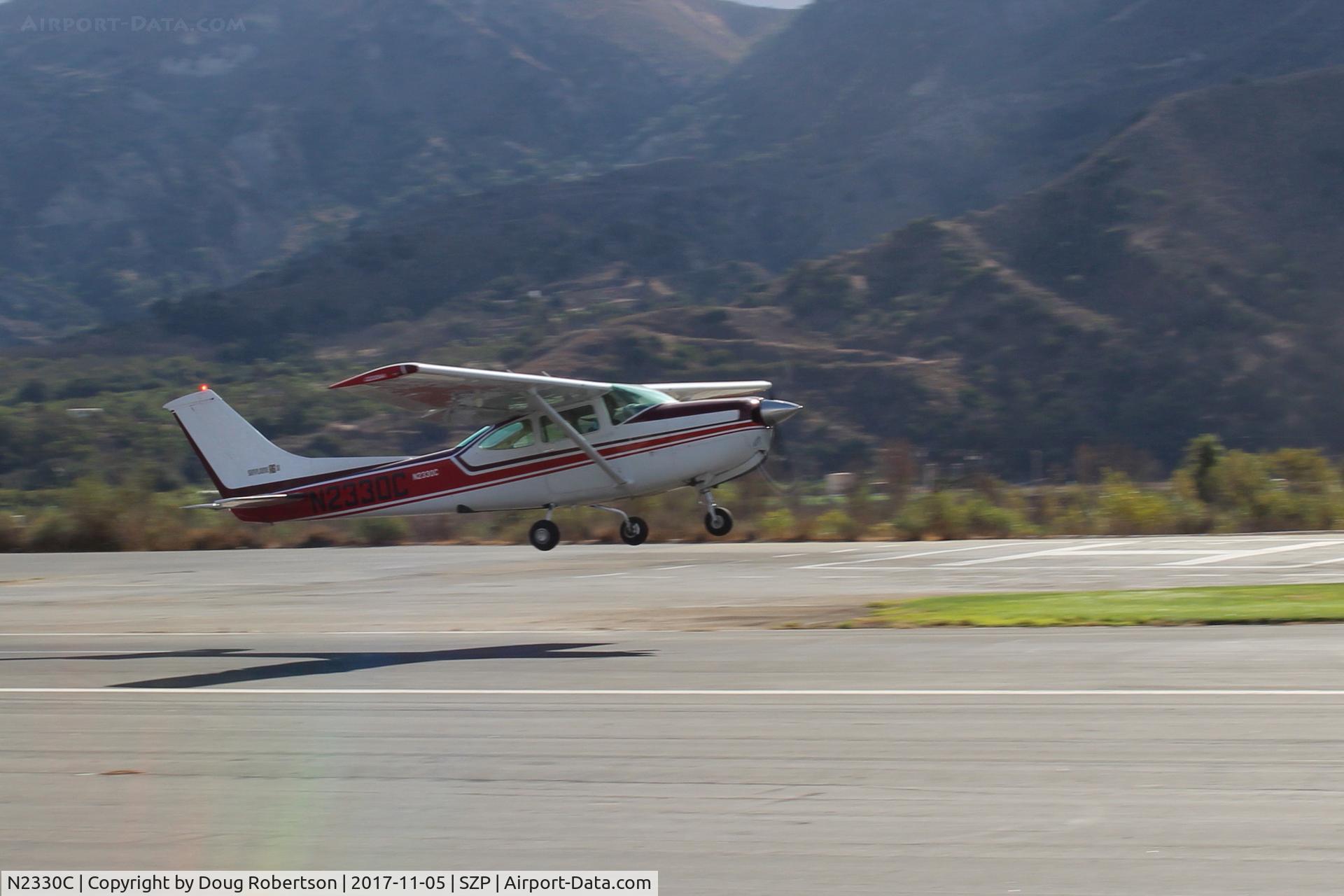 N2330C, 1978 Cessna R182 Skylane RG C/N R18200151, 1978 Cessna R182 SKYLANE RGII, Lycoming IO-540-J3C5D 235 Hp, takeoff climb Rwy 22