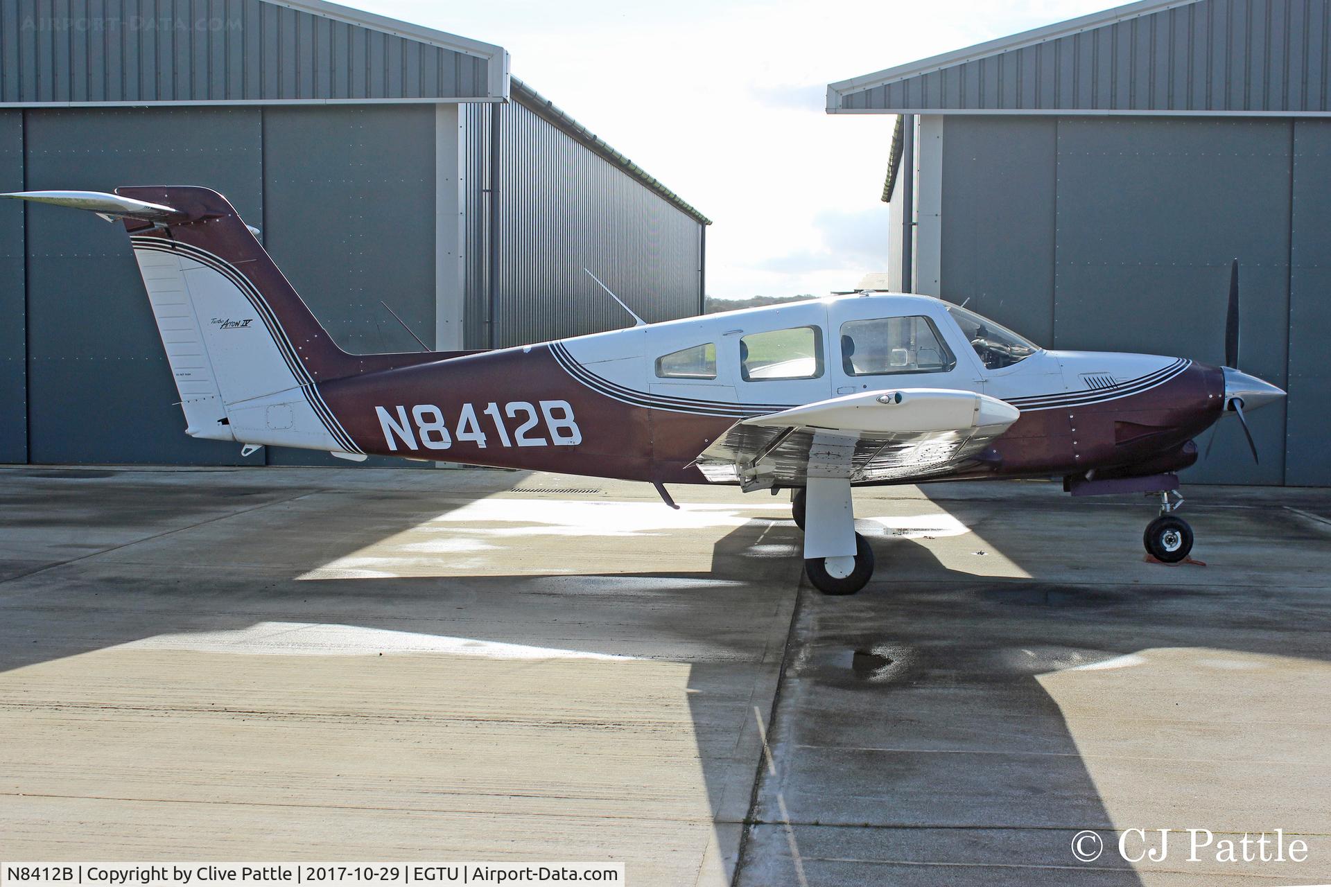 N8412B, 1981 Piper PA-28RT-201T Arrow IV C/N 28R-8131164, At Dunkeswell