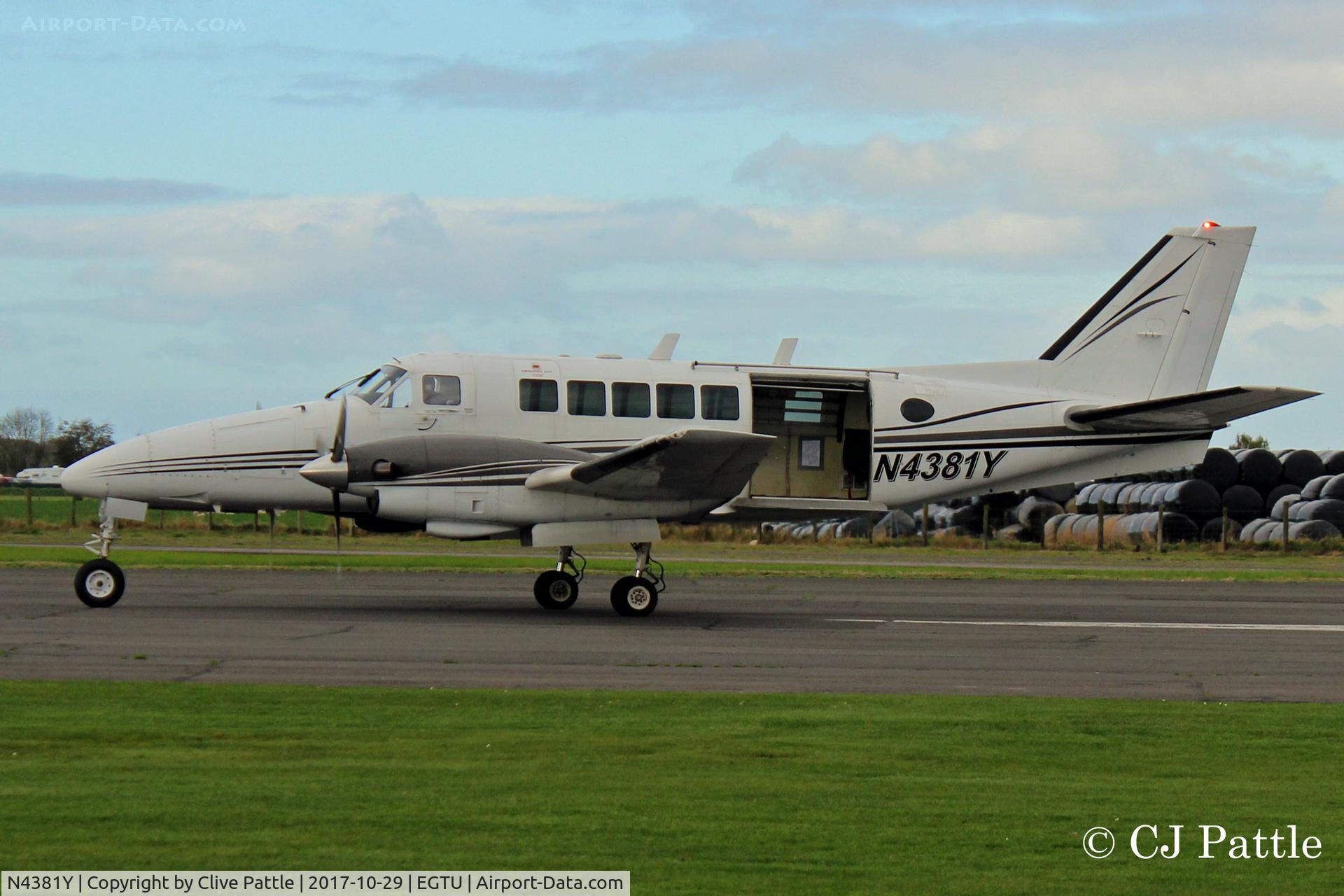 N4381Y, 1968 Beech 99 Airliner C/N U-71, On duty with Sky Dive at Dunkeswell