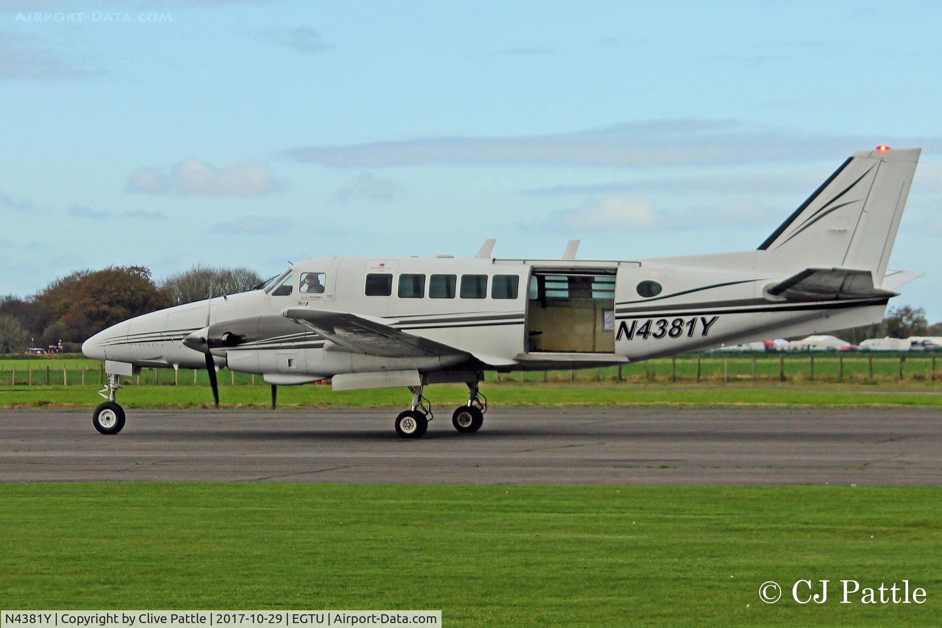 N4381Y, 1968 Beech 99 Airliner C/N U-71, On duty with Sky Dive at Dunkeswell