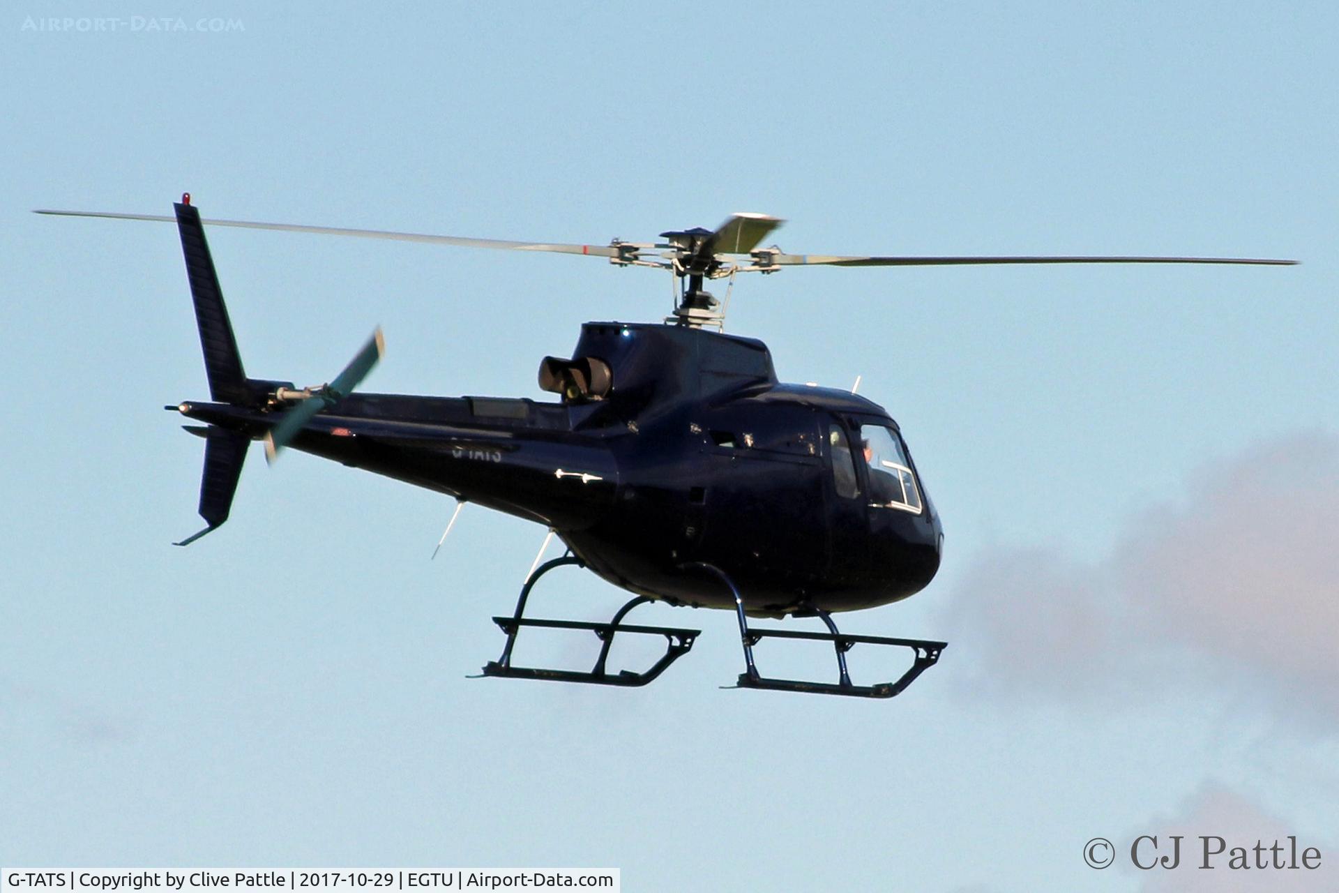 G-TATS, 1986 Aerospatiale AS-350BA Écureuil C/N 1905, In action at Dunkeswell
