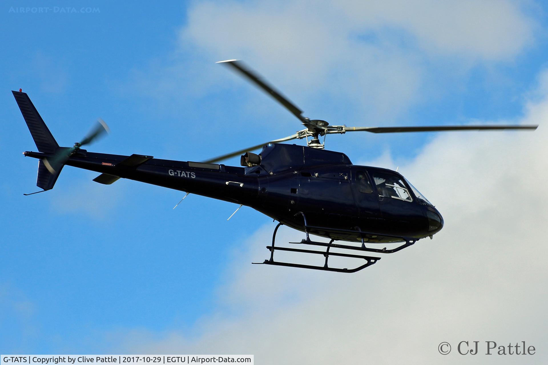 G-TATS, 1986 Aerospatiale AS-350BA Écureuil C/N 1905, Dunkeswell approach