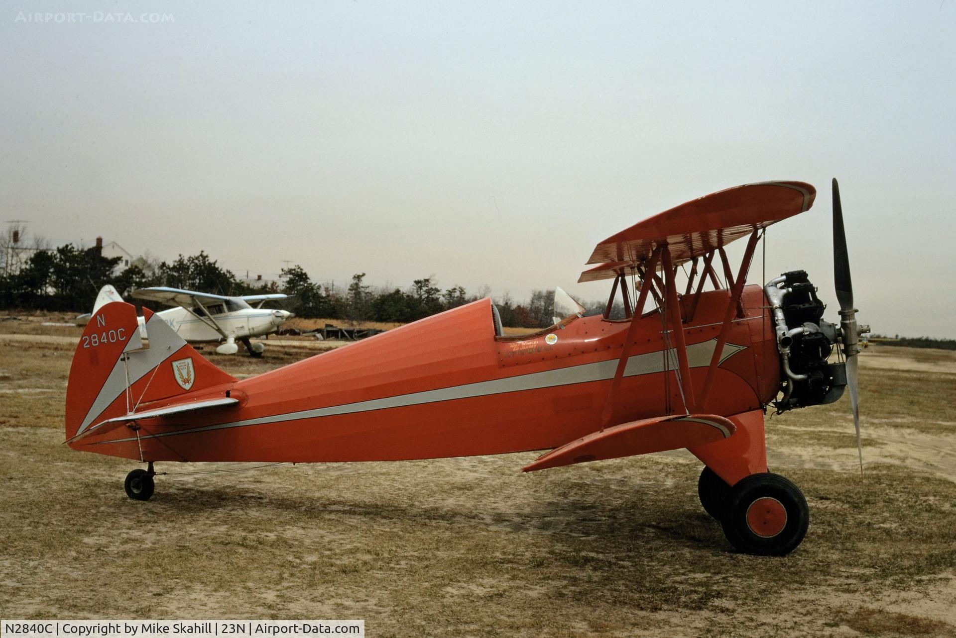 N2840C, 1957 Flaglor High Tow C/N 1, @23N Edwards Airport Circa 1972