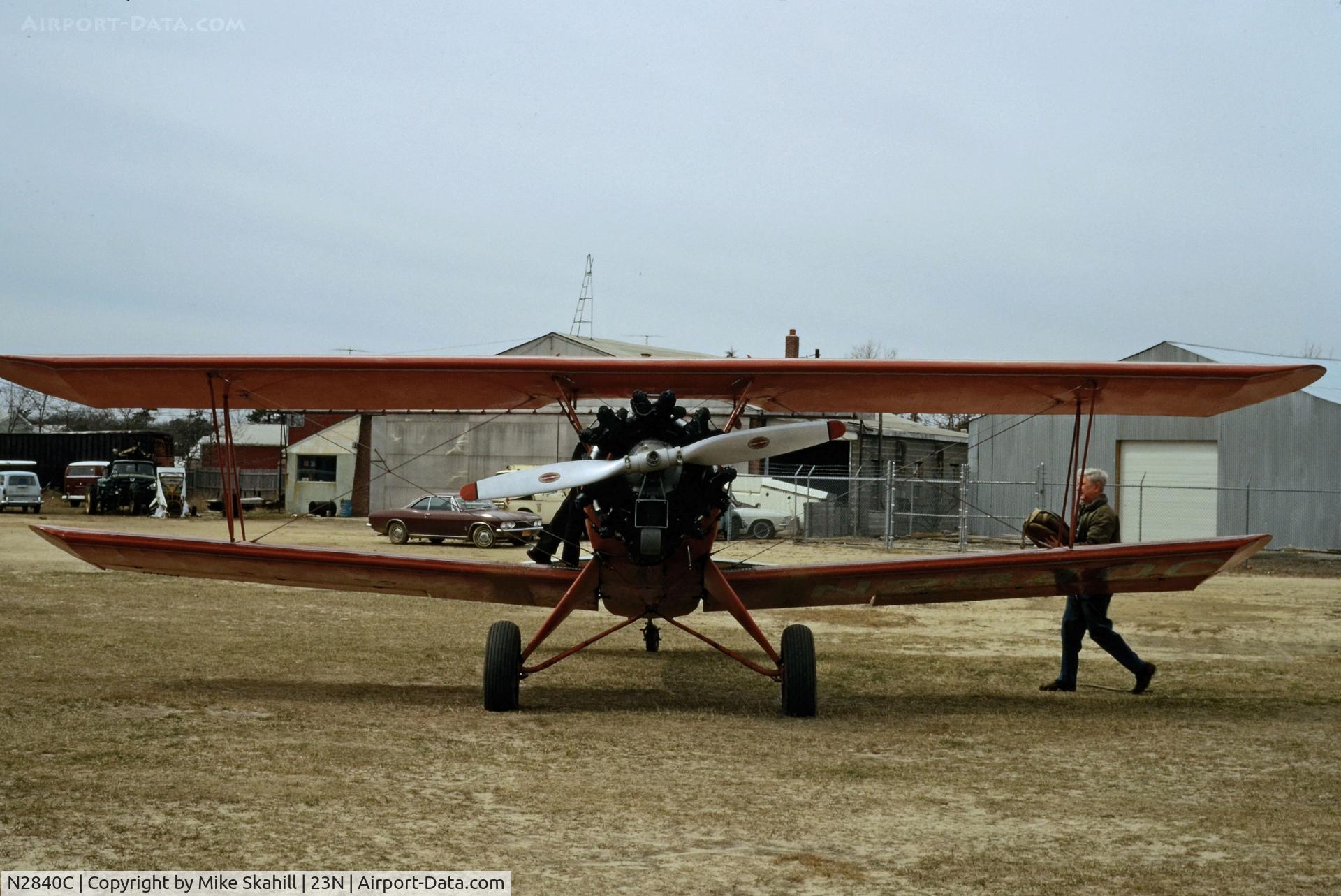 N2840C, 1957 Flaglor High Tow C/N 1, @23N Edwards Airport Circa 1972