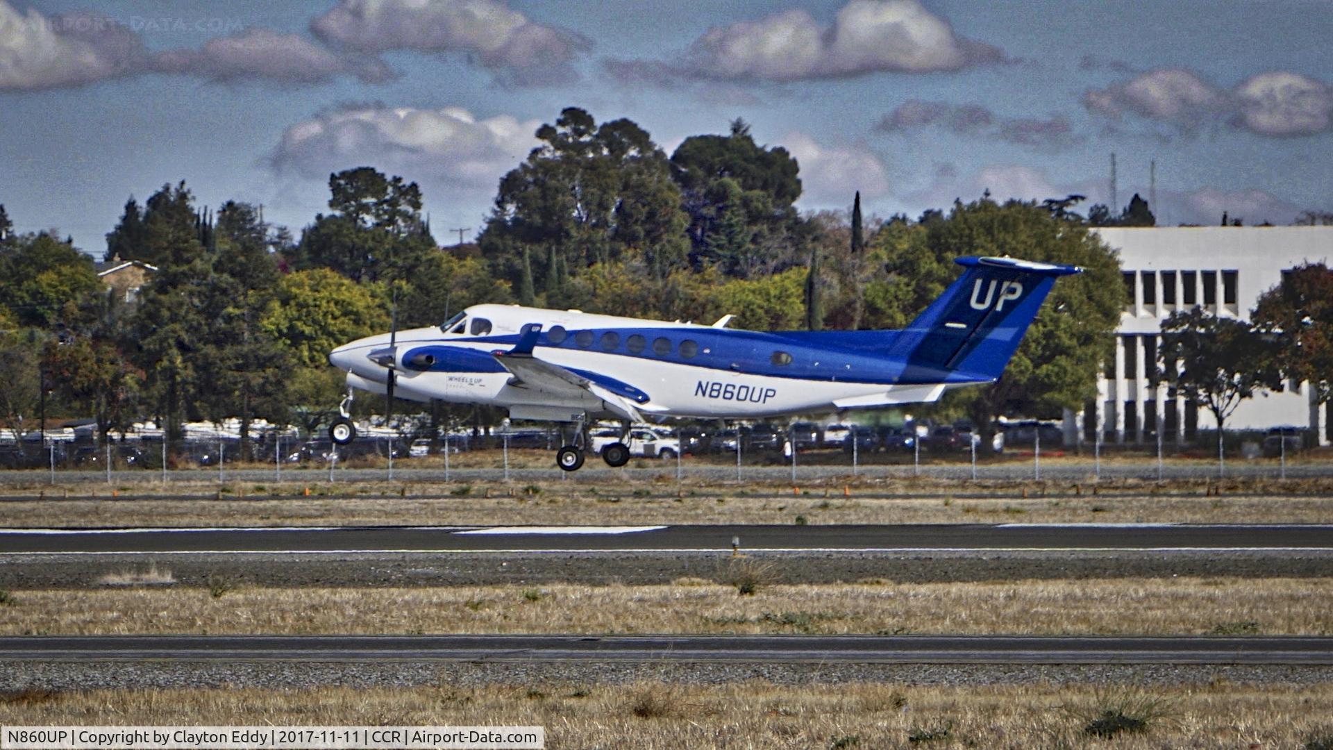 N860UP, 2016 Beechcraft B300 King Air 350 C/N FL-1055, buchanan Field Concord California 2017.