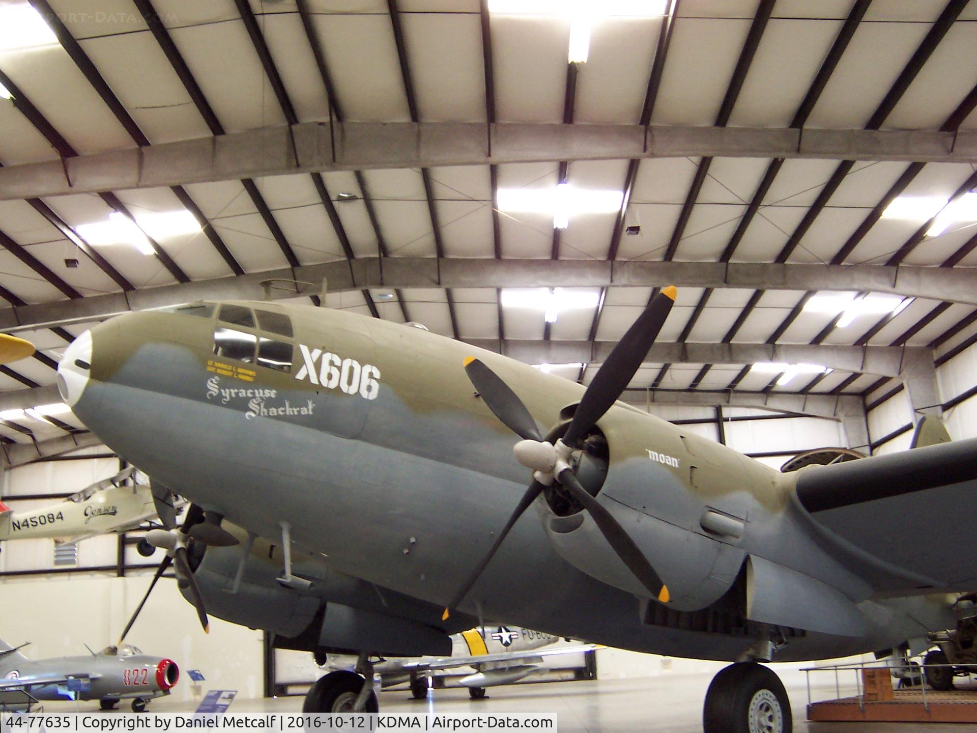 44-77635, 1944 Curtiss C-46D Commando C/N 33031, Pima Air & Space Museum