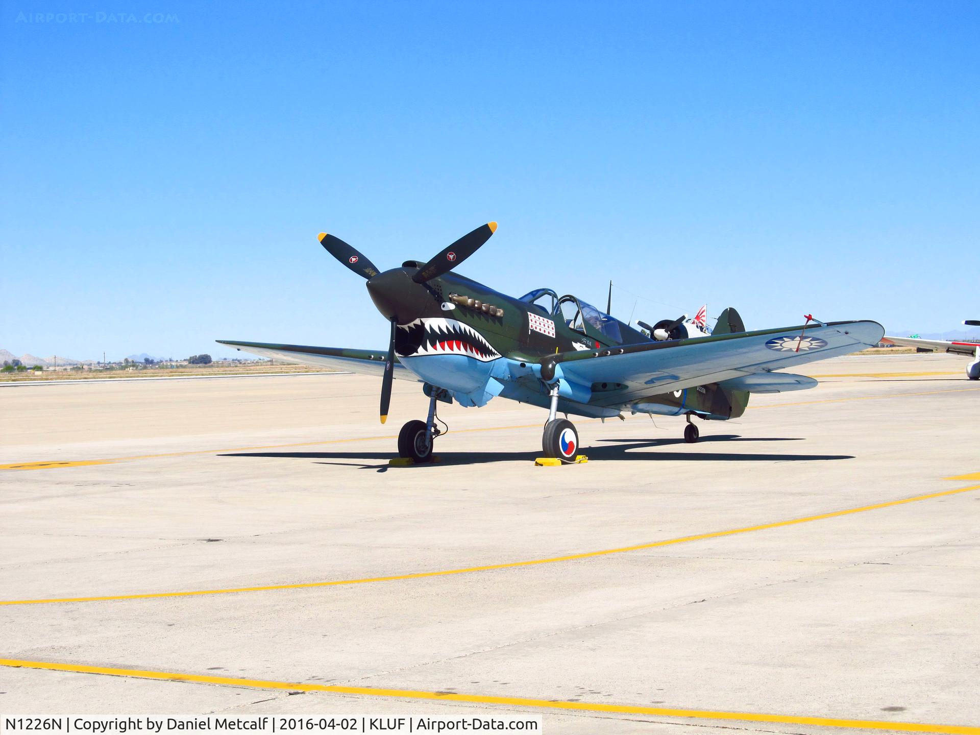 N1226N, Curtiss P-40N Warhawk C/N 29629, Luke AFB Air Show 2016