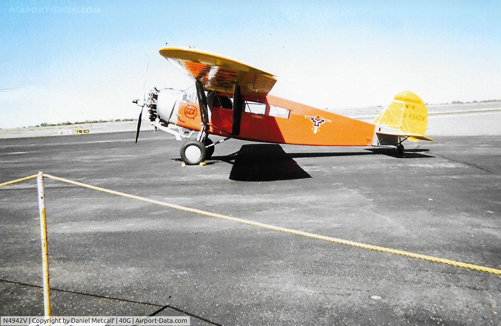 N4942V, 1929 Curtiss-Wright Travel Air A-6000-A C/N 1040, Thunder over Coconino 2008