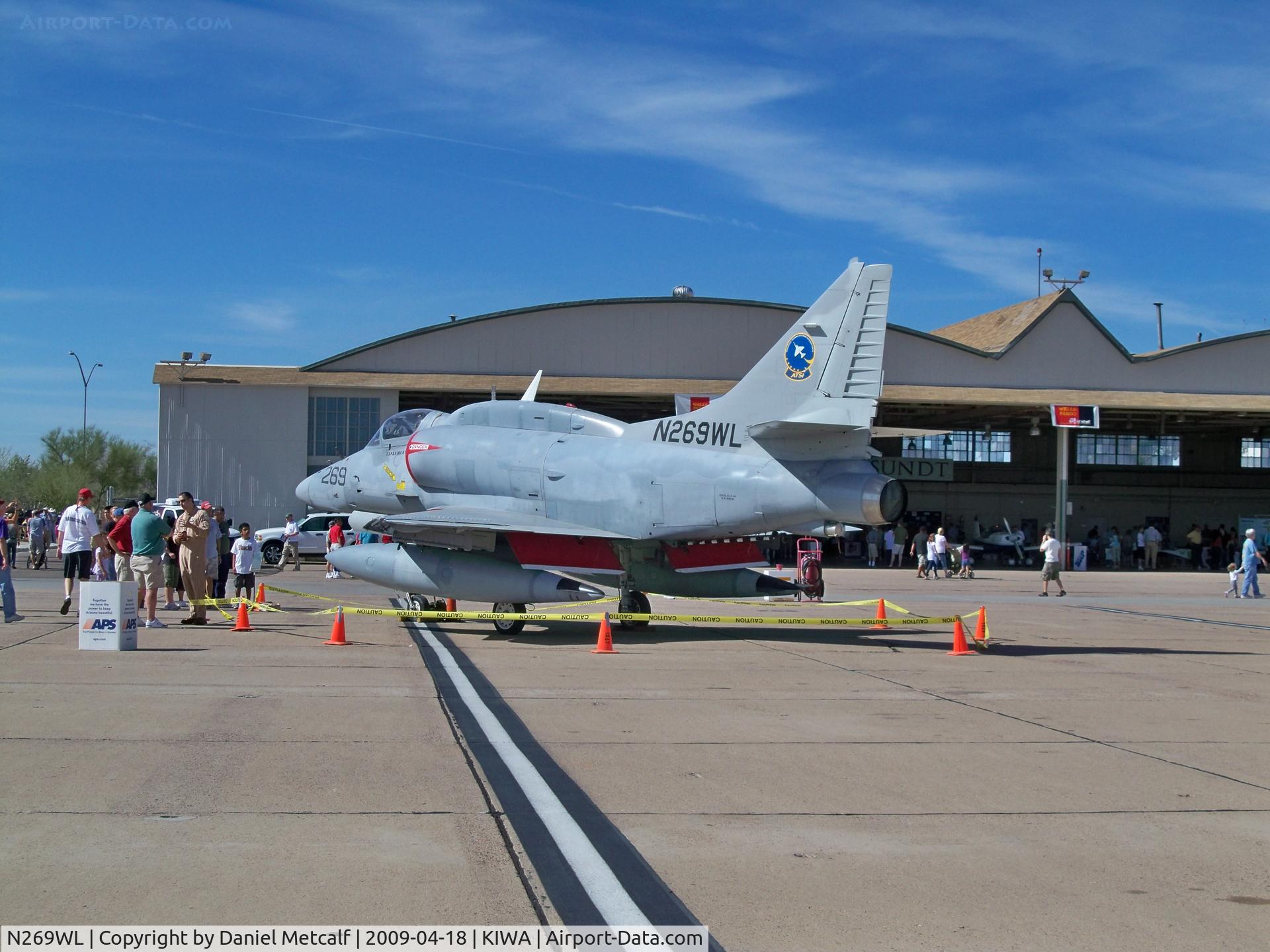 N269WL, Douglas A-4N Skyhawk C/N 14456, Phoenix-Mesa Gateway Airport Gateway Aviation Day 2011