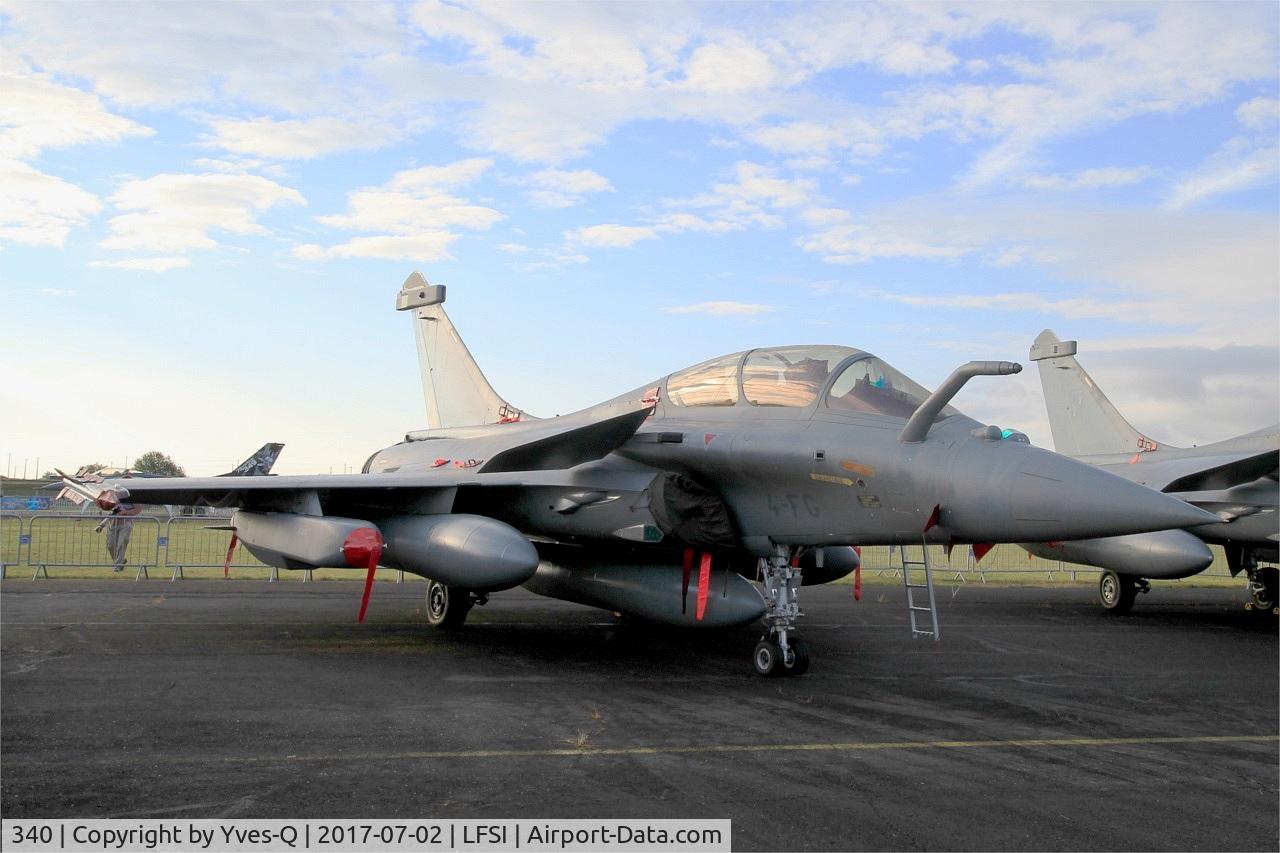 340, Dassault Rafale B C/N 340, Dassault Rafale B, Static display, St Dizier-Robinson Air Base 113 (LFSI) Open day 2017