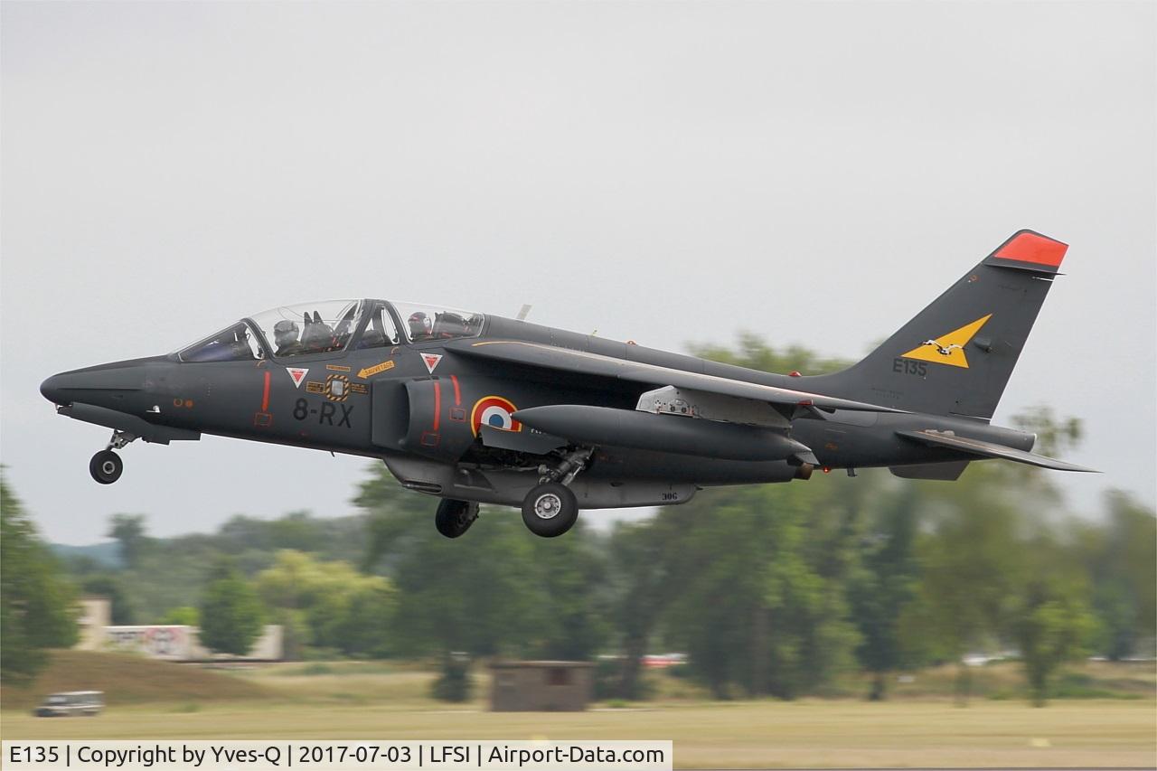 E135, Dassault-Dornier Alpha Jet E C/N E135, Dassault-Dornier Alpha Jet E, Take off rwy 29, St Dizier-Robinson Air Base 113 (LFSI) Open day 2017