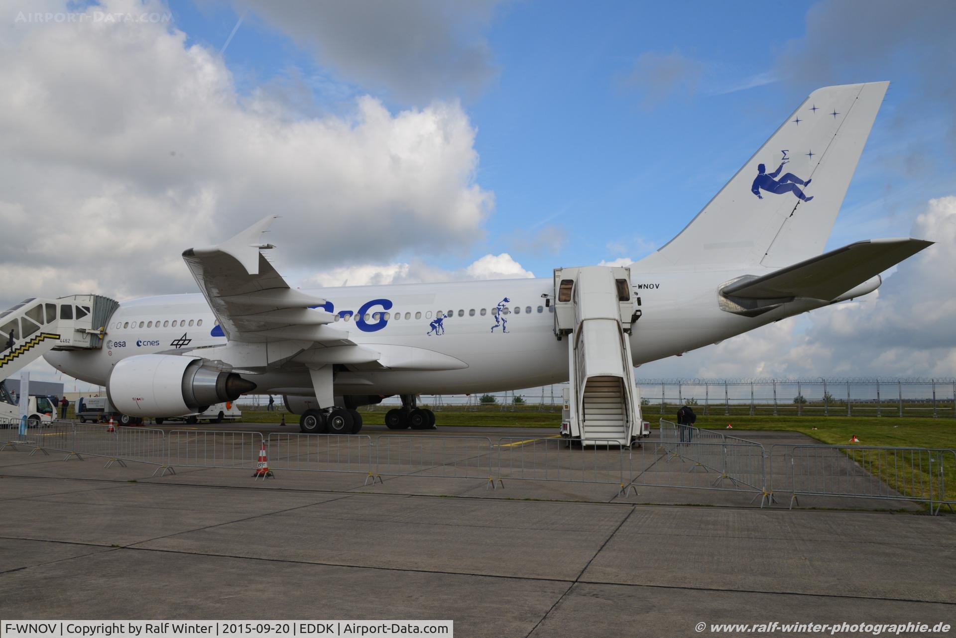 F-WNOV, 1989 Airbus A310-304ET C/N 498, Airbus A310-304ET - Novespace - 498 - F-WNOV - 20.09.2015 - CGN