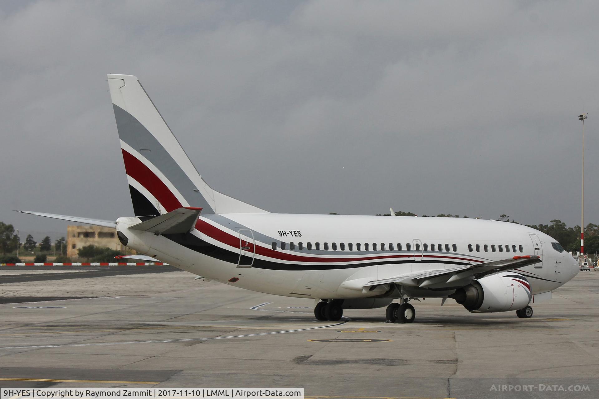 9H-YES, 1991 Boeing 737-5Q8 C/N 25167, B737-500 9H-YES AirX