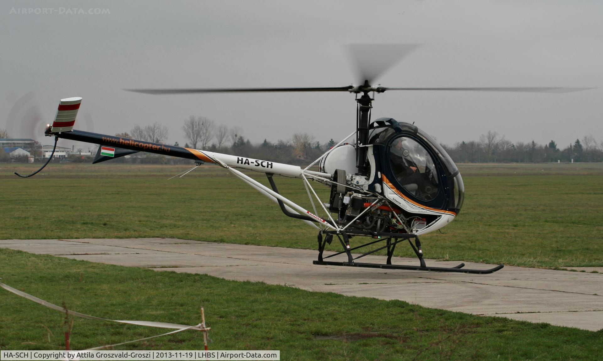 HA-SCH, 1995 Schweizer 269C-1 C/N 0010, Budaörs Airport, Hungary