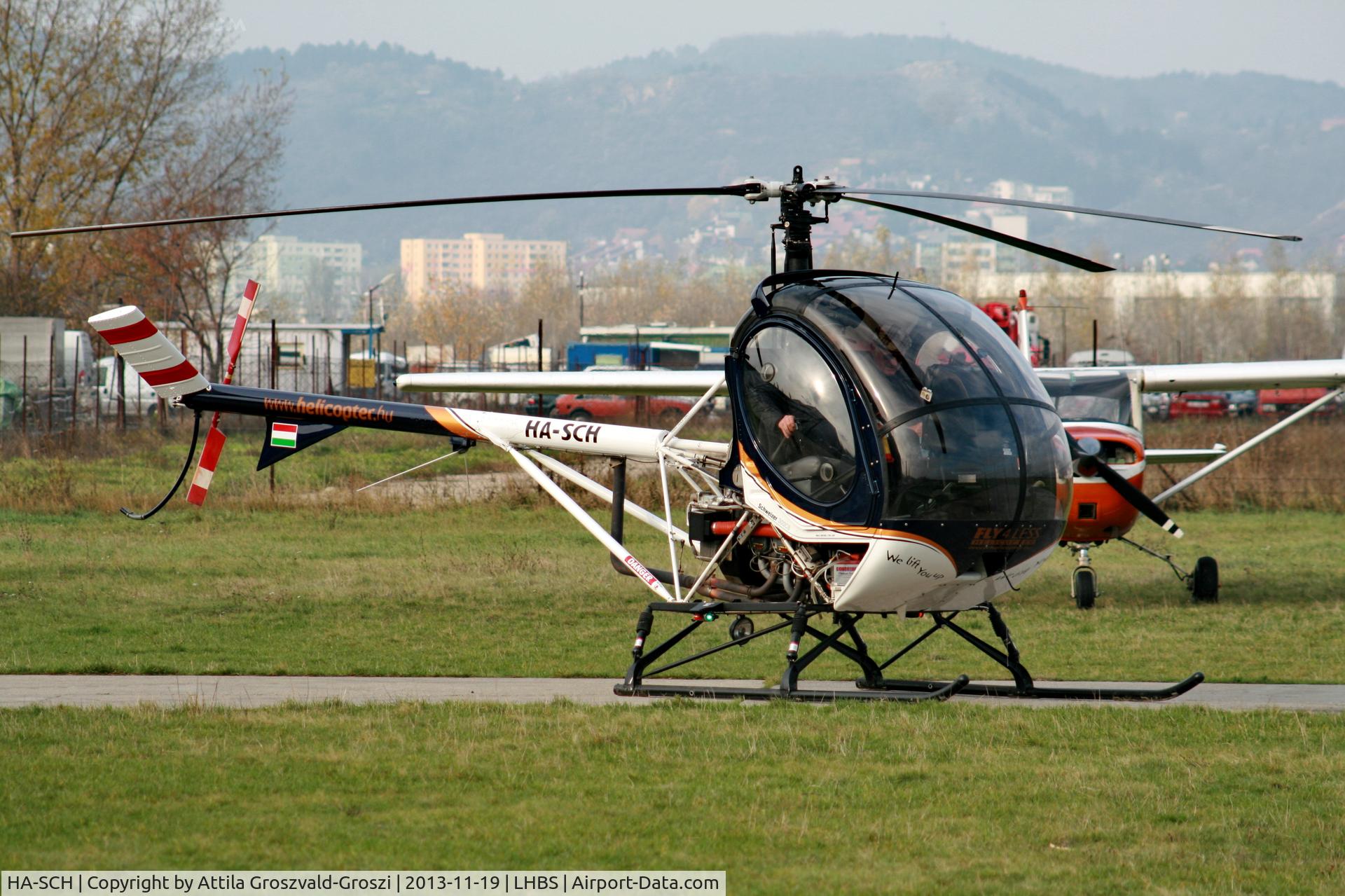 HA-SCH, 1995 Schweizer 269C-1 C/N 0010, Budaörs Airport, Hungary