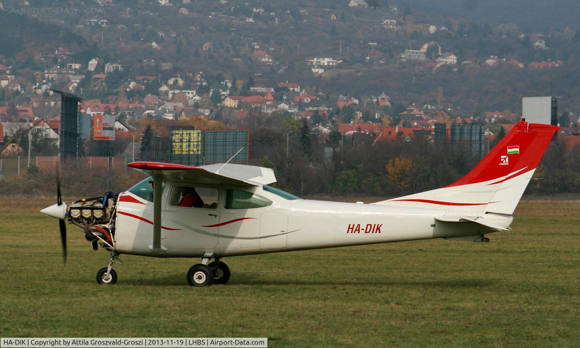 HA-DIK, Cessna 182K Skylane C/N 18258466, Budaörs Airport, Hungary - engine test