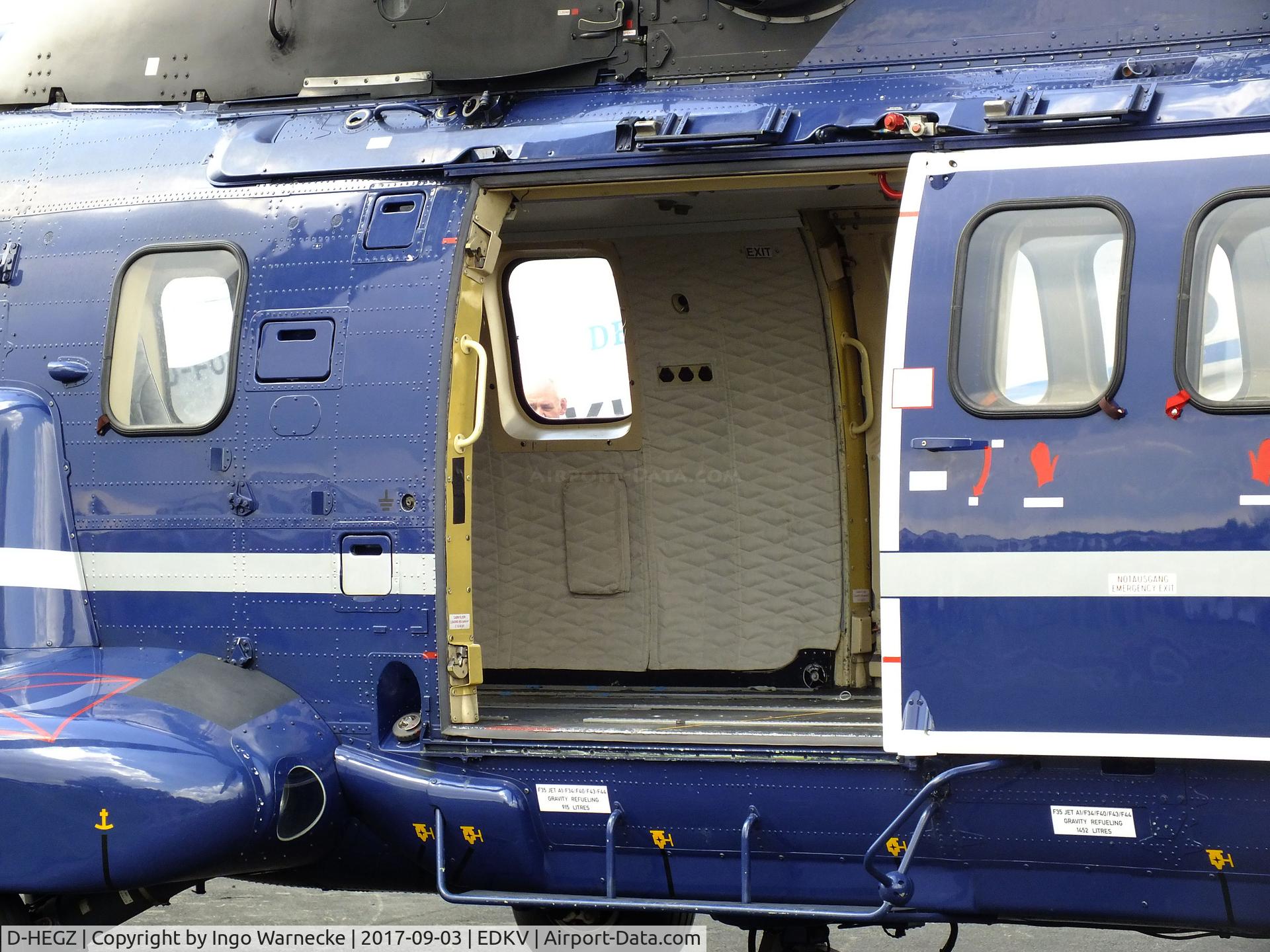 D-HEGZ, Aerospatiale AS-332L-1 Super Puma C/N 2706, Aerospatiale AS.332L-1 Super Puma of the Bundespolizei at the Dahlemer Binz 60th jubilee airfield display