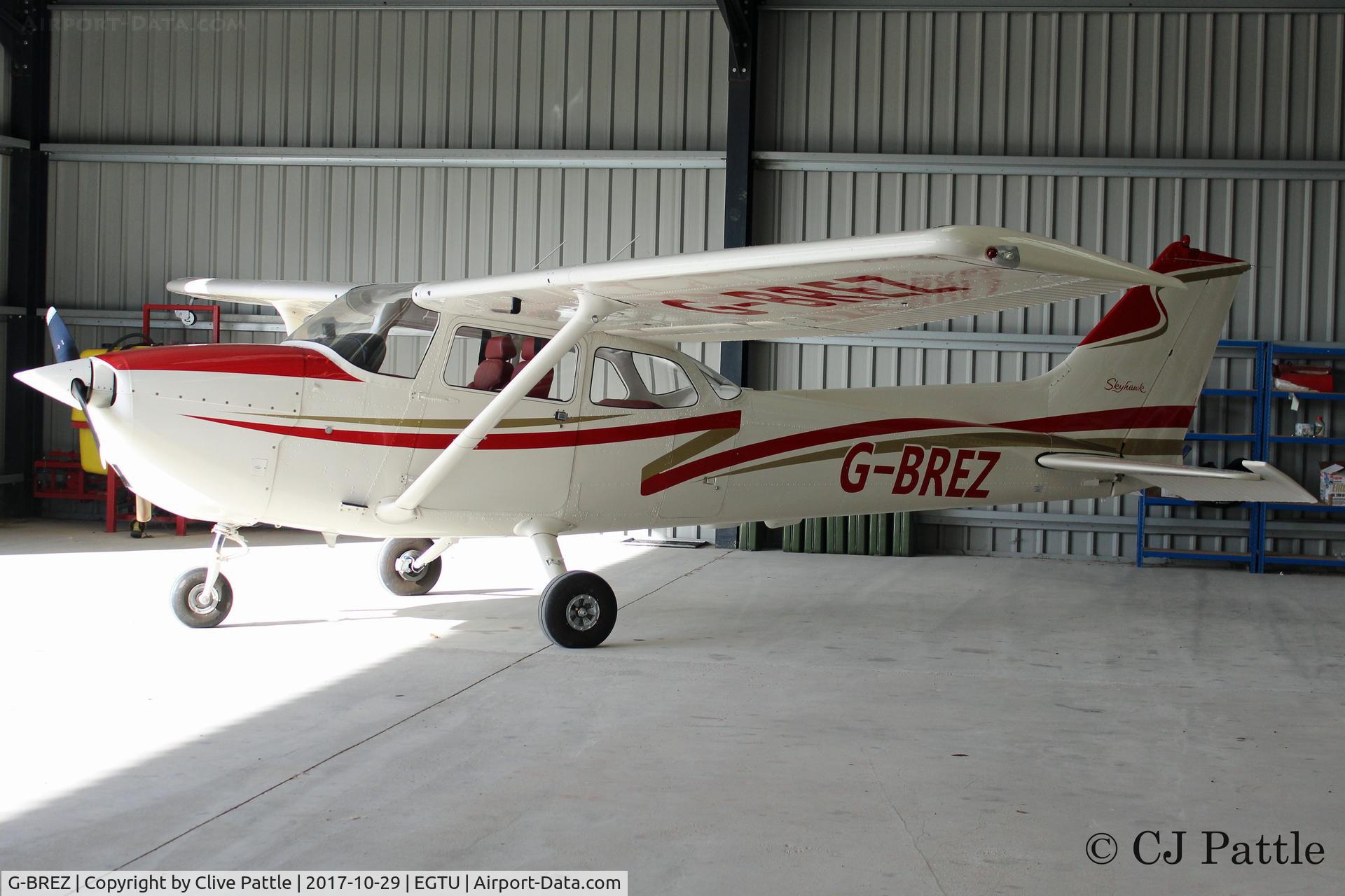 G-BREZ, 1976 Cessna 172M Skyhawk C/N 172-66742, Hangared at Dunkeswell