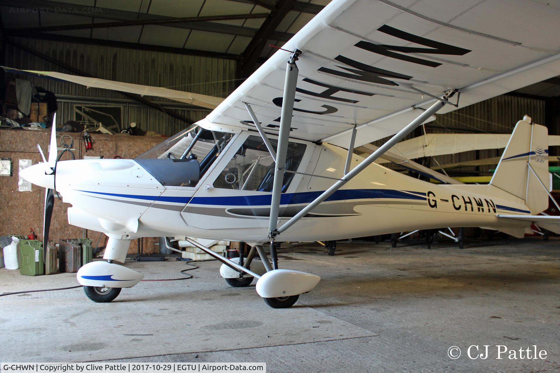 G-CHWN, 2013 Comco  Ikarus C42 FB100 Bravo C/N 1302-7240, Hangared at Dunkeswell