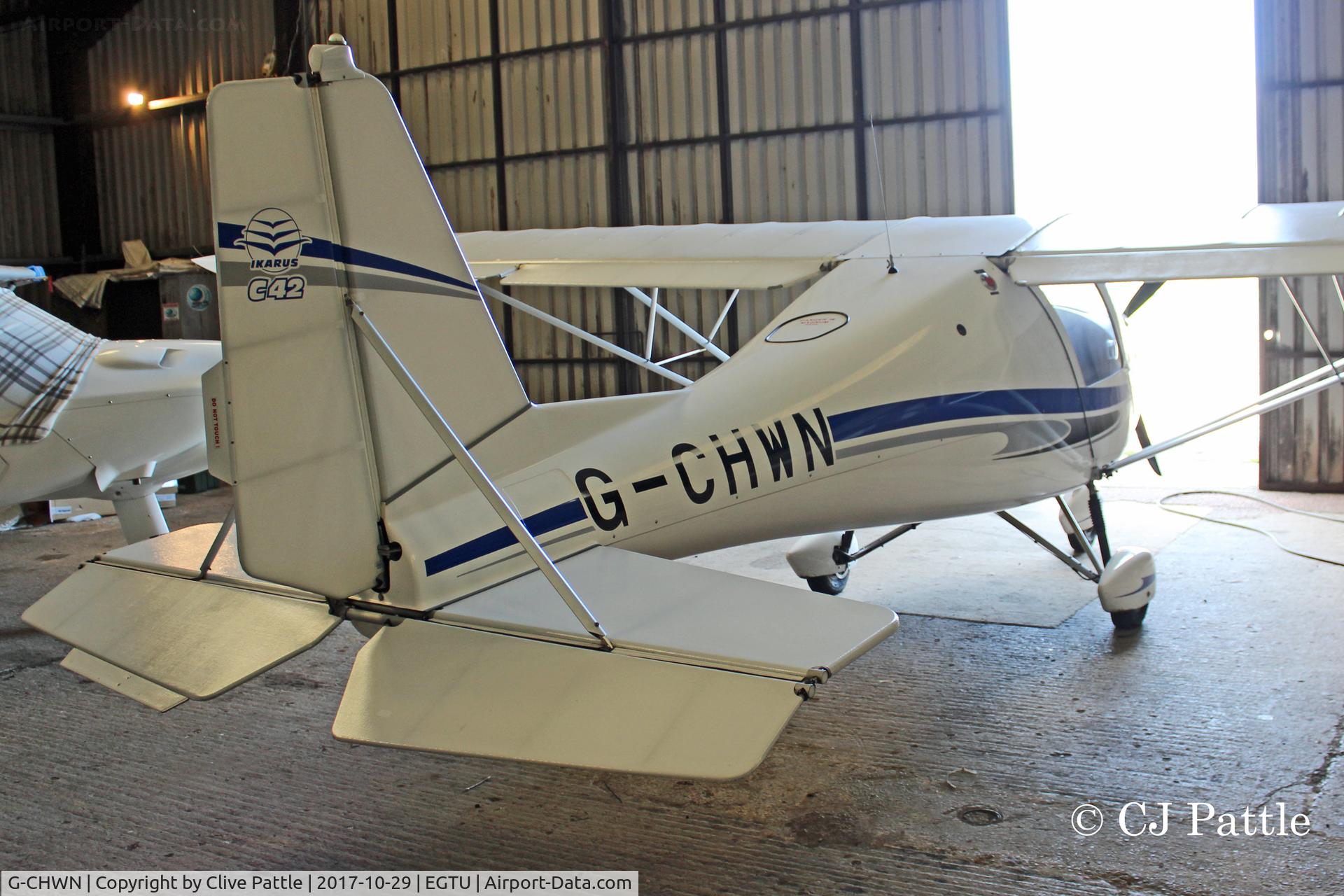 G-CHWN, 2013 Comco  Ikarus C42 FB100 Bravo C/N 1302-7240, Hangared at Dunkeswell