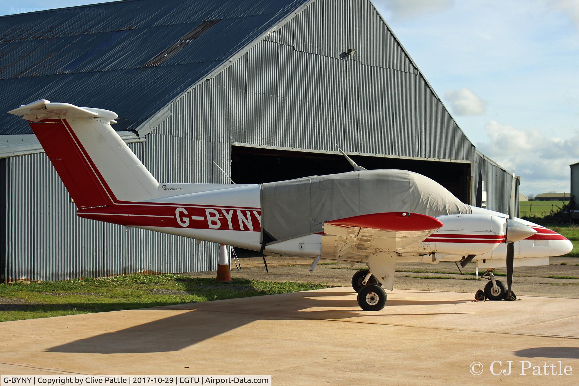 G-BYNY, 1977 Beech 76 Duchess C/N ME-247, At Dunkeswell
