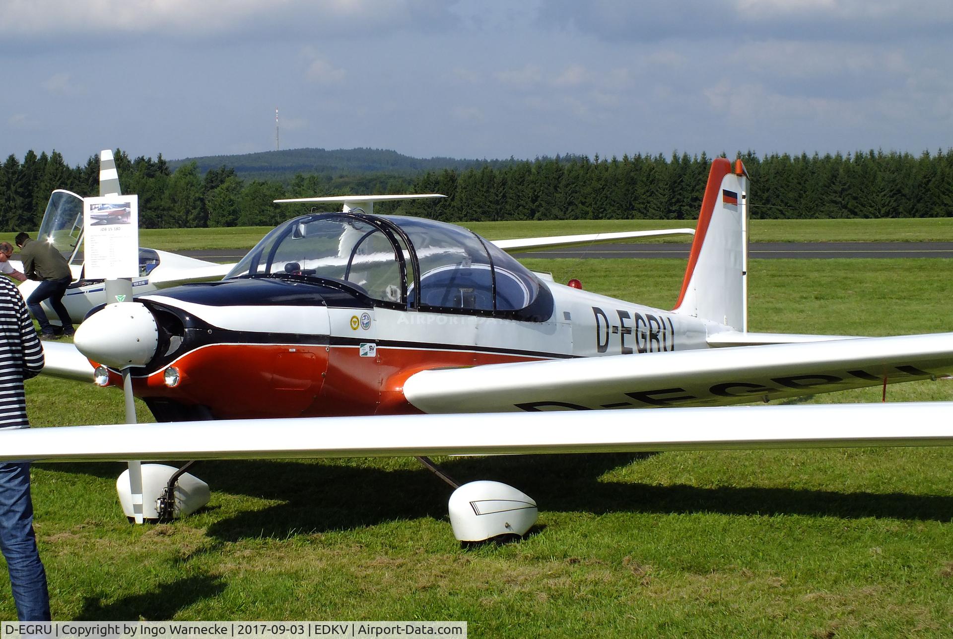 D-EGRU, 1964 Oberlerchner Job 15-180/2 C/N 055, Oberlerchner Job 15-180/2 at the Dahlemer Binz 60th jubilee airfield display