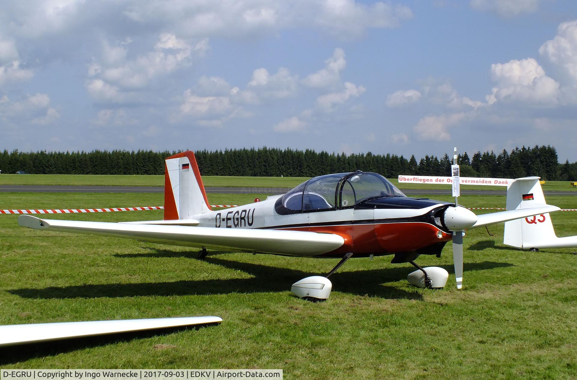 D-EGRU, 1964 Oberlerchner Job 15-180/2 C/N 055, Oberlerchner Job 15-180/2 at the Dahlemer Binz 60th jubilee airfield display