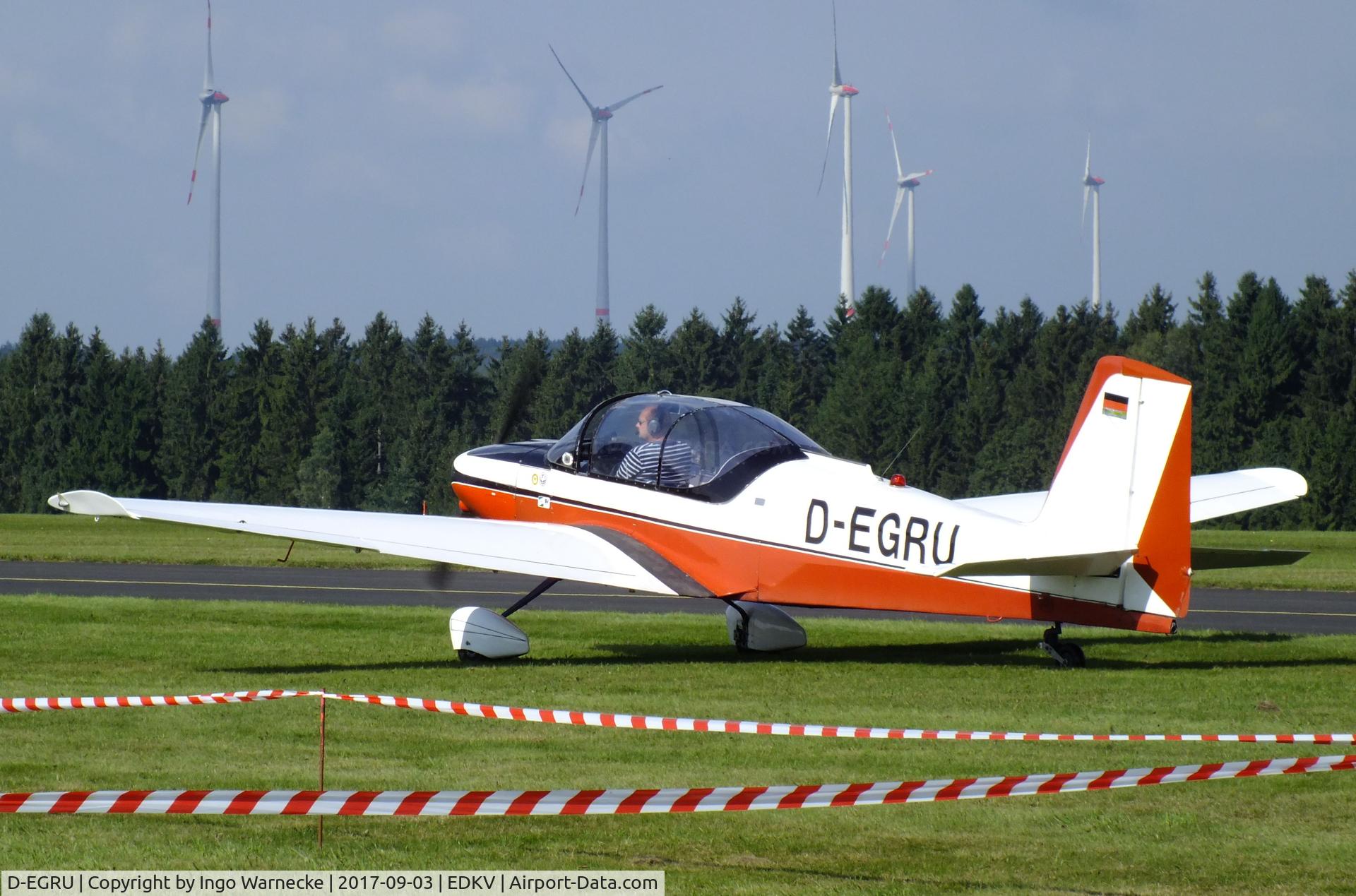 D-EGRU, 1964 Oberlerchner Job 15-180/2 C/N 055, Oberlerchner Job 15-180/2 at the Dahlemer Binz 60th jubilee airfield display