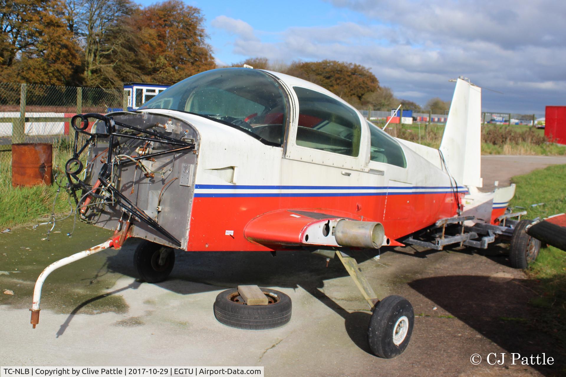 TC-NLB, Grumman American AA-5B Tiger C/N 10157, Remains lying at Dunkeswell
