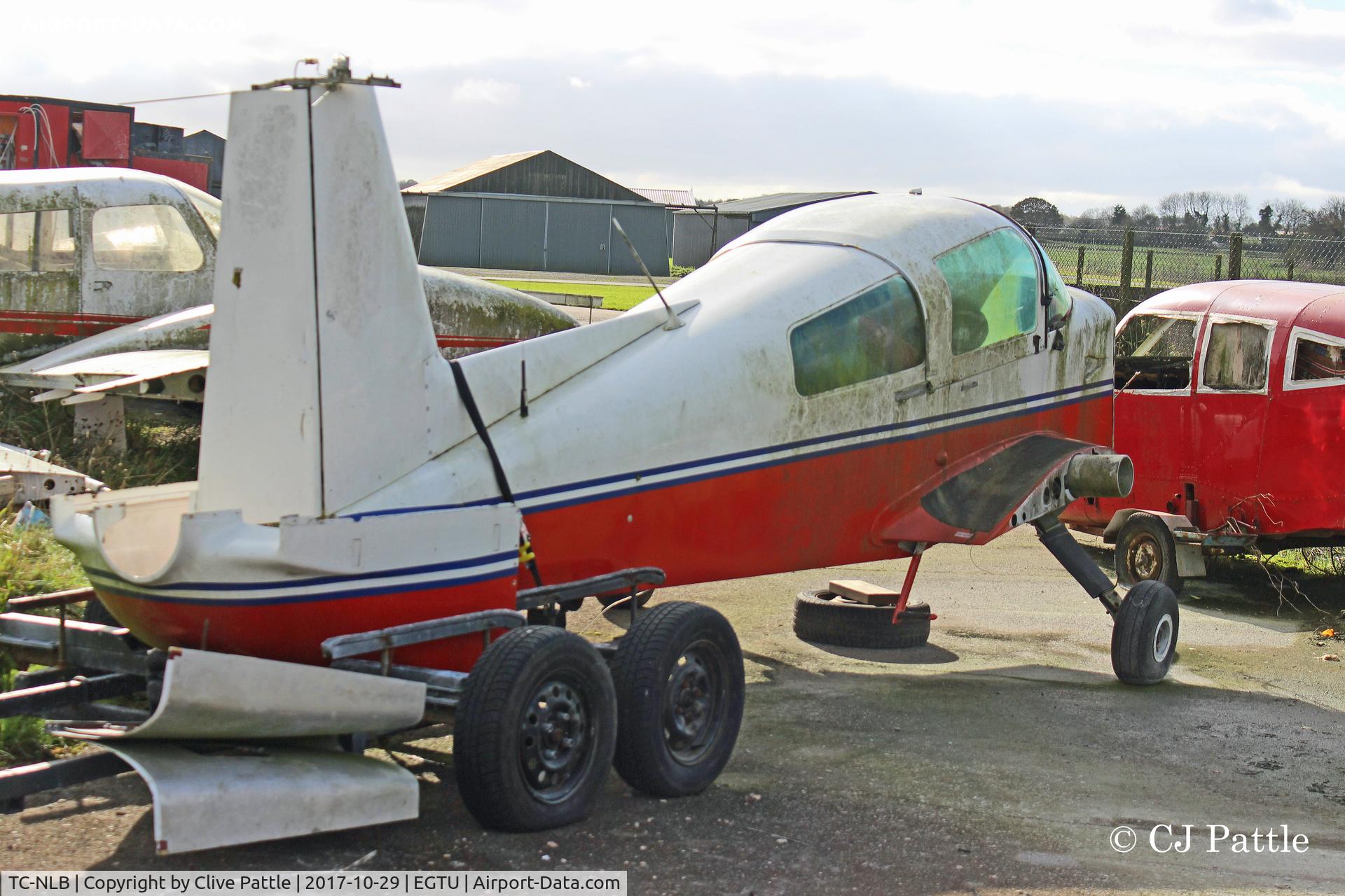 TC-NLB, Grumman American AA-5B Tiger C/N 10157, Remnants at Dunkeswell