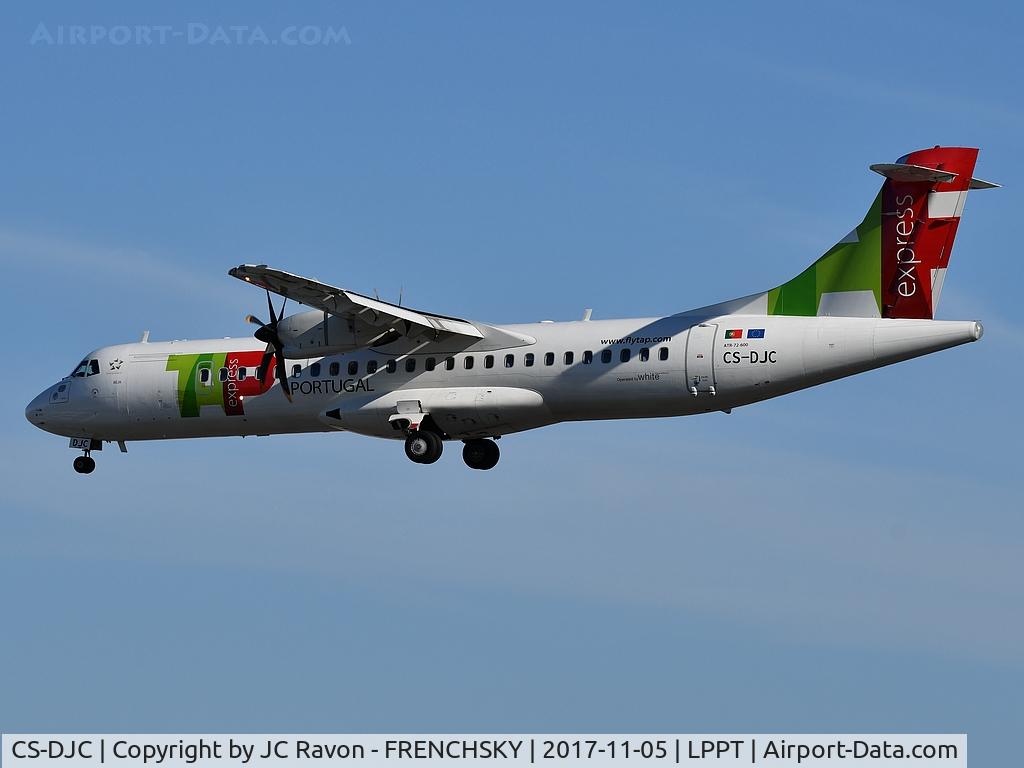 CS-DJC, 2015 ATR 72-600 (72-212A) C/N 1232, TAP Express TP1953 from Porto