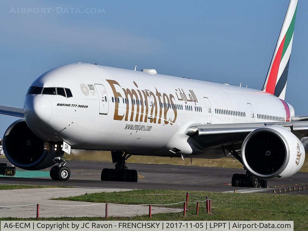 A6-ECM, 2009 Boeing 777-36N/ER C/N 37703, EK192 departure to Dubai