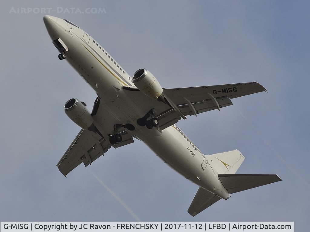 G-MISG, 1995 Boeing 737-3L9 C/N 27833, Cello Aviation CLJ904 from Prague (PRG)
