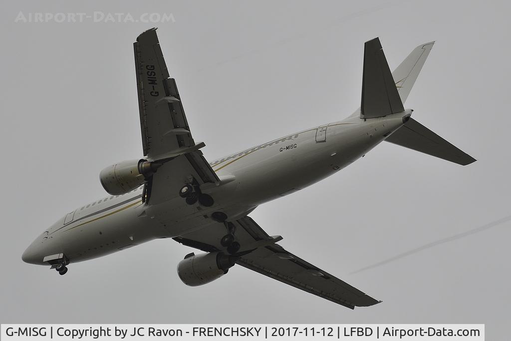 G-MISG, 1995 Boeing 737-3L9 C/N 27833, Cello Aviation CLJ904 from Prague (PRG)