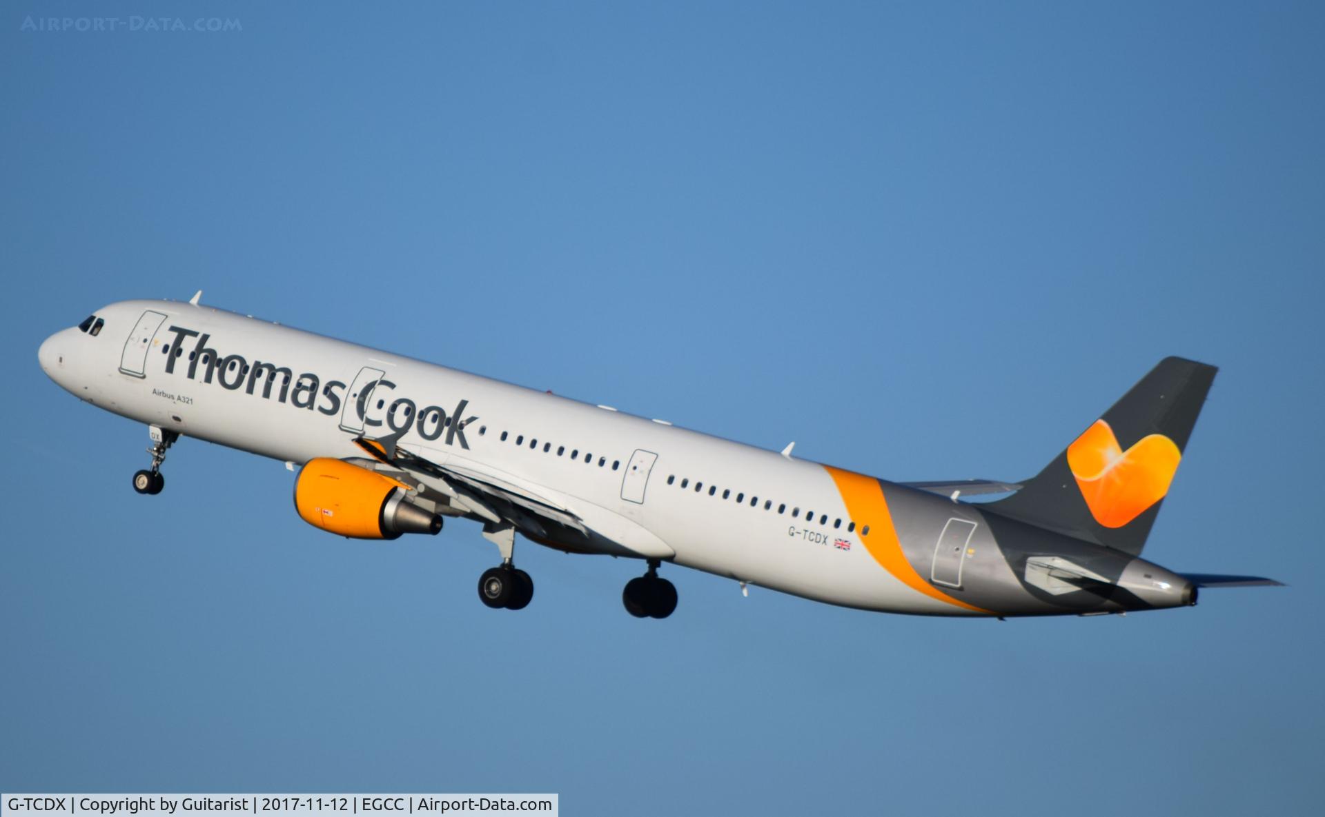 G-TCDX, 2002 Airbus A321-211 C/N 1887, At Manchester