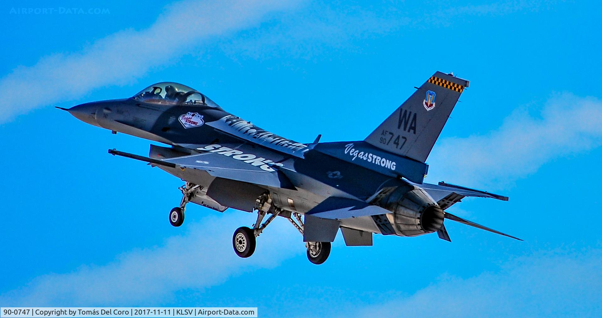90-0747, General Dynamics F-16C Fighting Falcon C/N 1C-355, 90-0747 F-16C Fighting Falcon 