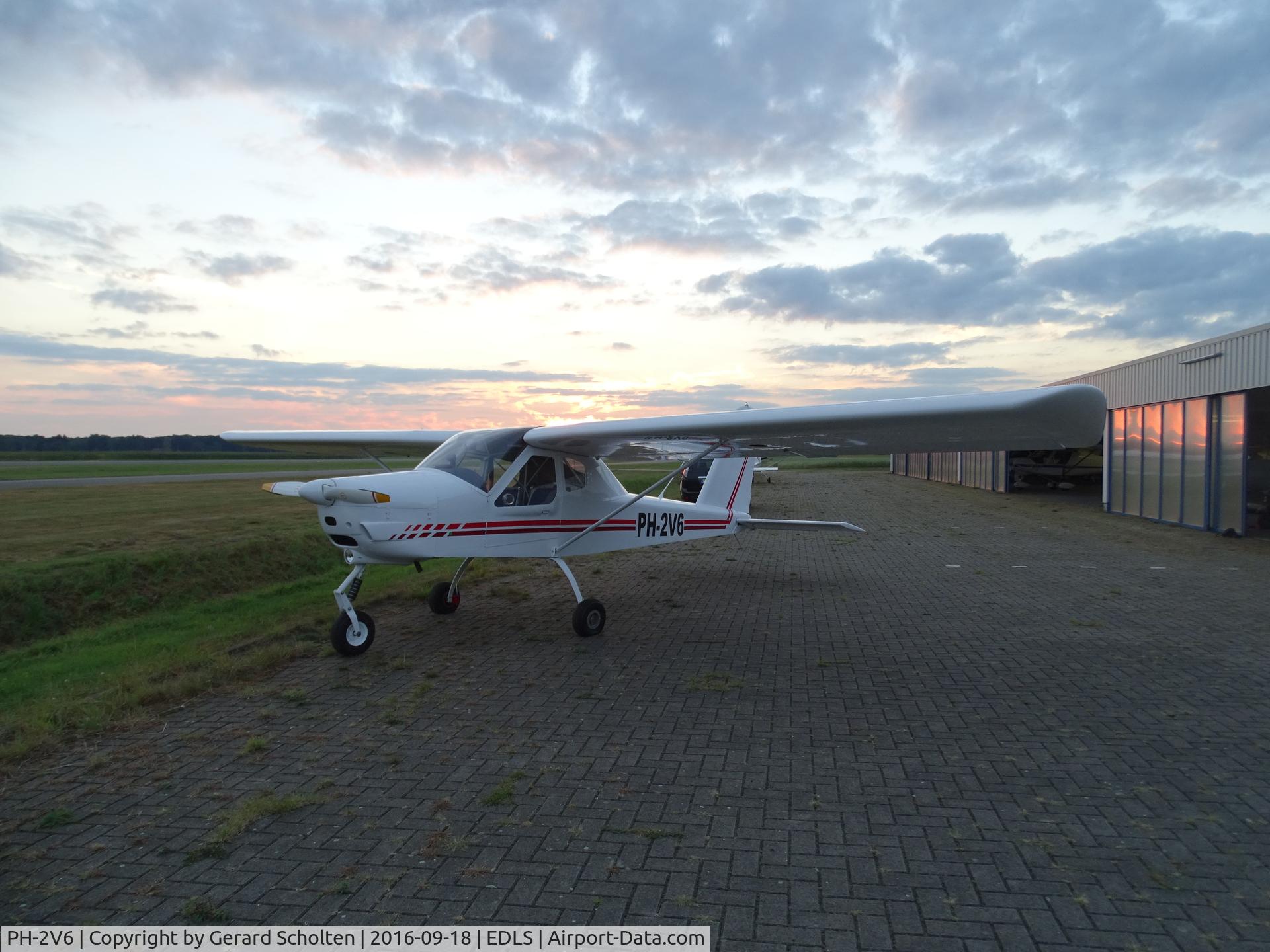 PH-2V6, 1996 Tecnam P-92 Echo C/N 153, First pics after a general overhaul.