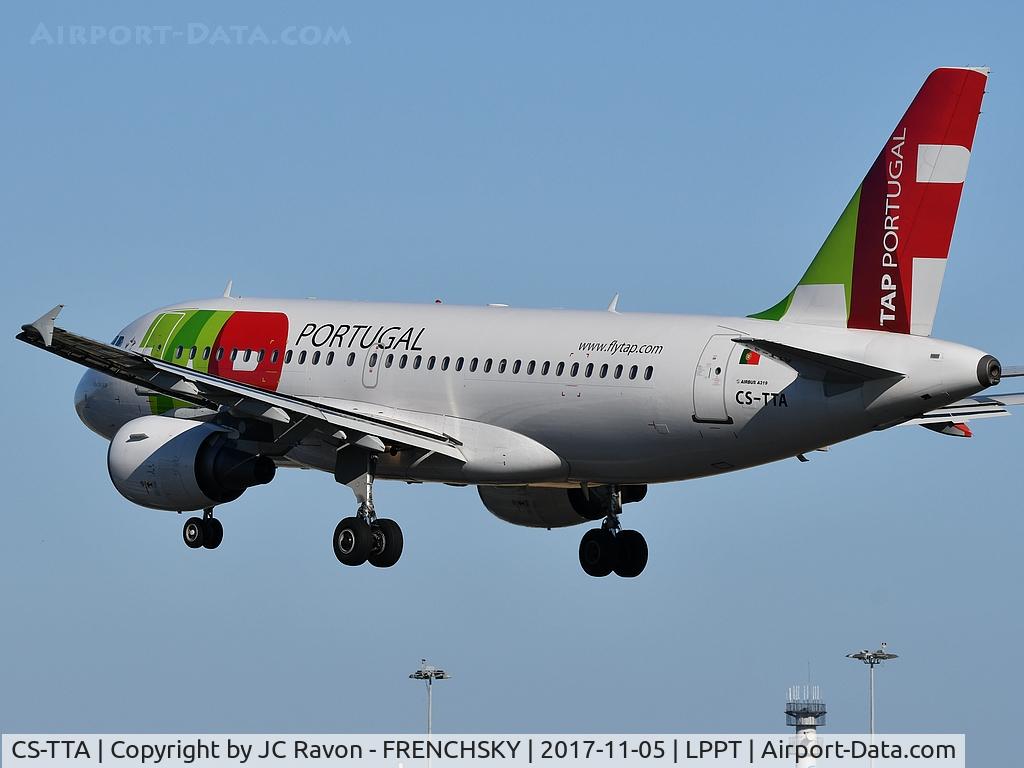 CS-TTA, 1997 Airbus A319-111 C/N 750, 