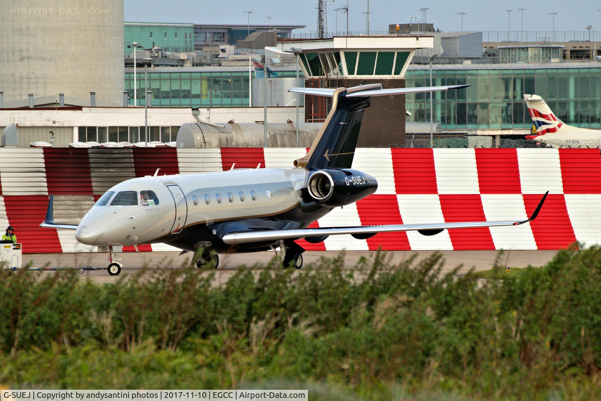 G-SUEJ, 2016 Embraer EMB-550 Legacy 500 C/N 55000042, on the [FBO-exc-ramp]