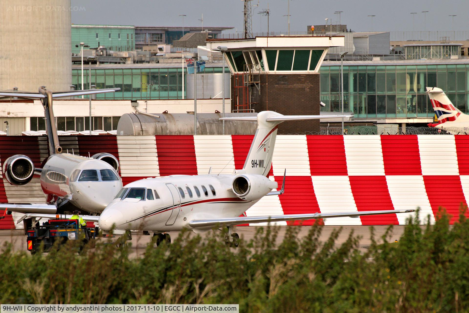9H-WII, 1998 Cessna 650 Citation VII C/N 650-7090, on the [FBO-exc-ramp]