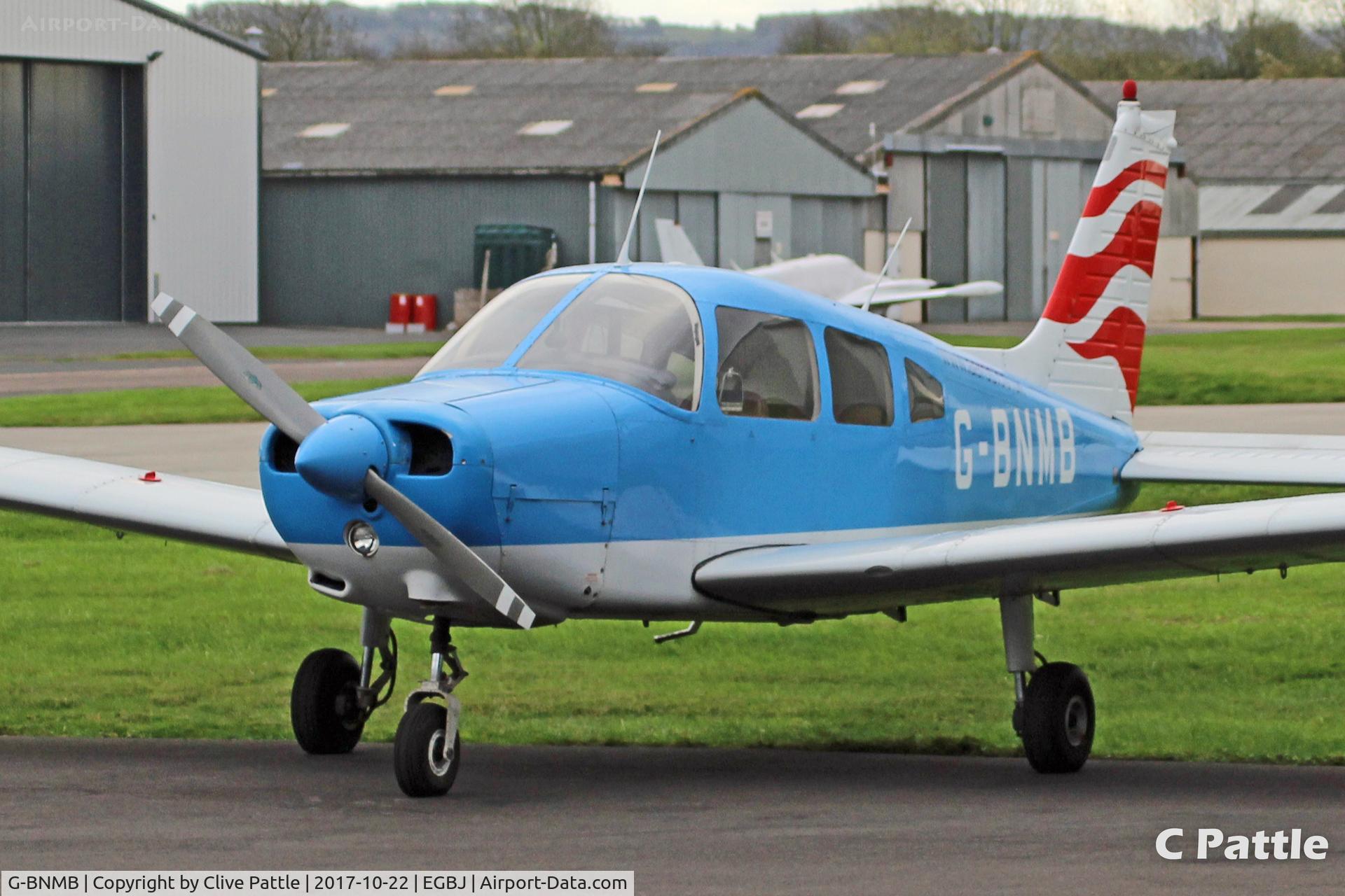 G-BNMB, 1976 Piper PA-28-151 Cherokee Warrior C/N 28-7615369, Parked up