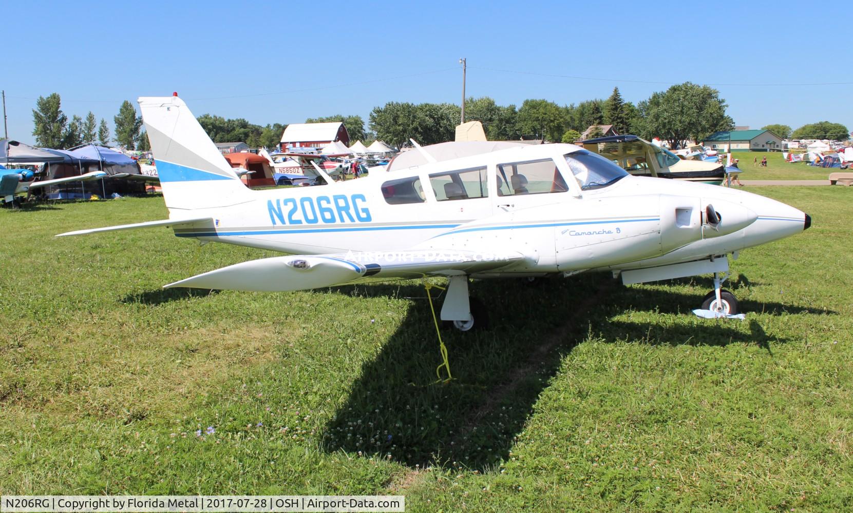 N206RG, 1967 Piper PA-30-160 Twin Comanche Twin Comanche C/N 30-1427, PA-30-160