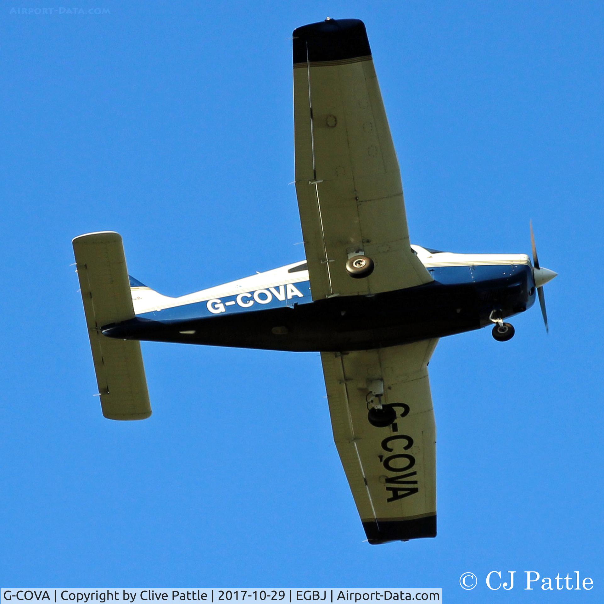 G-COVA, 2004 Piper PA-28-161 Warrior III C/N 2842217, In action at EGBJ