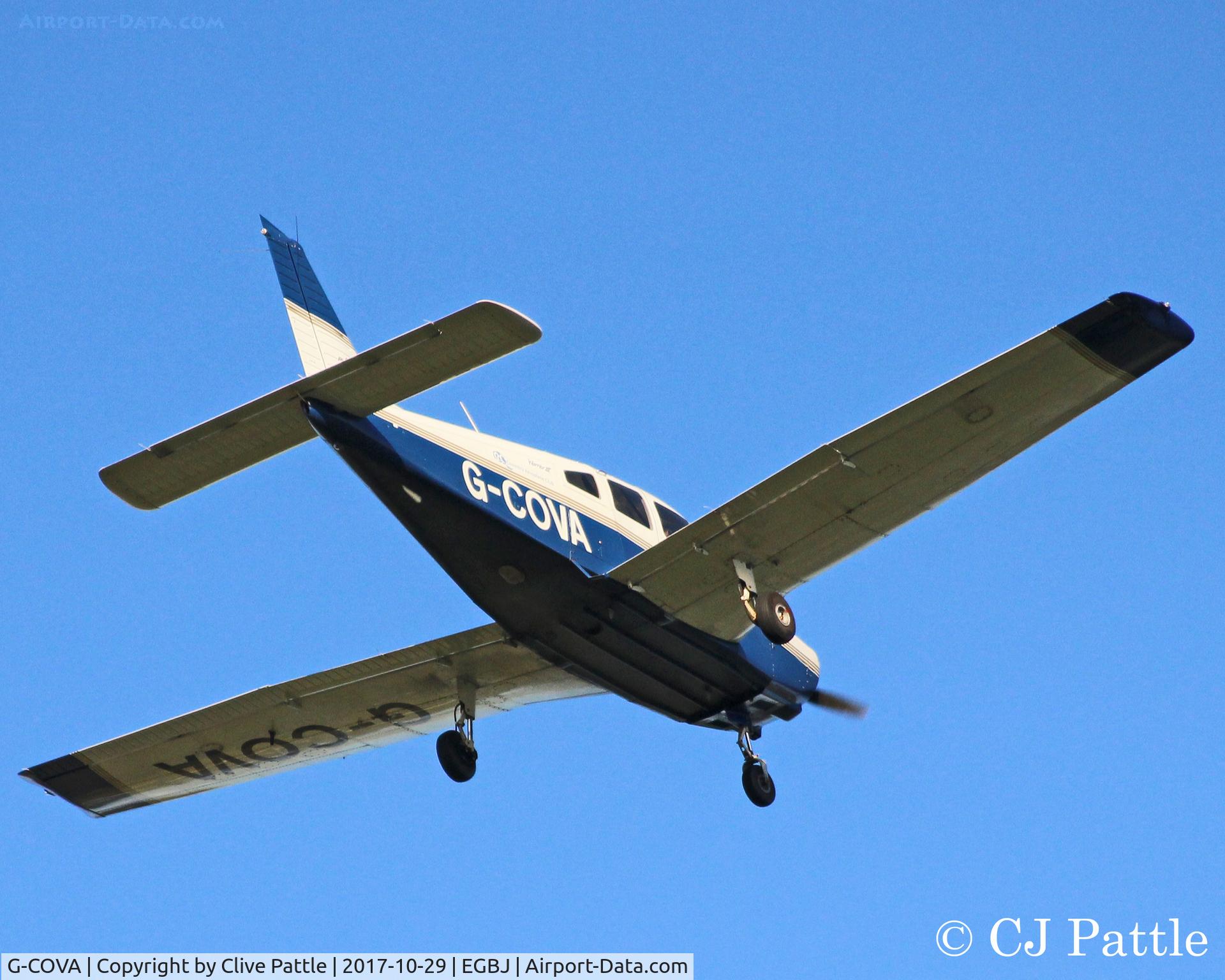 G-COVA, 2004 Piper PA-28-161 Warrior III C/N 2842217, EGBJ departure