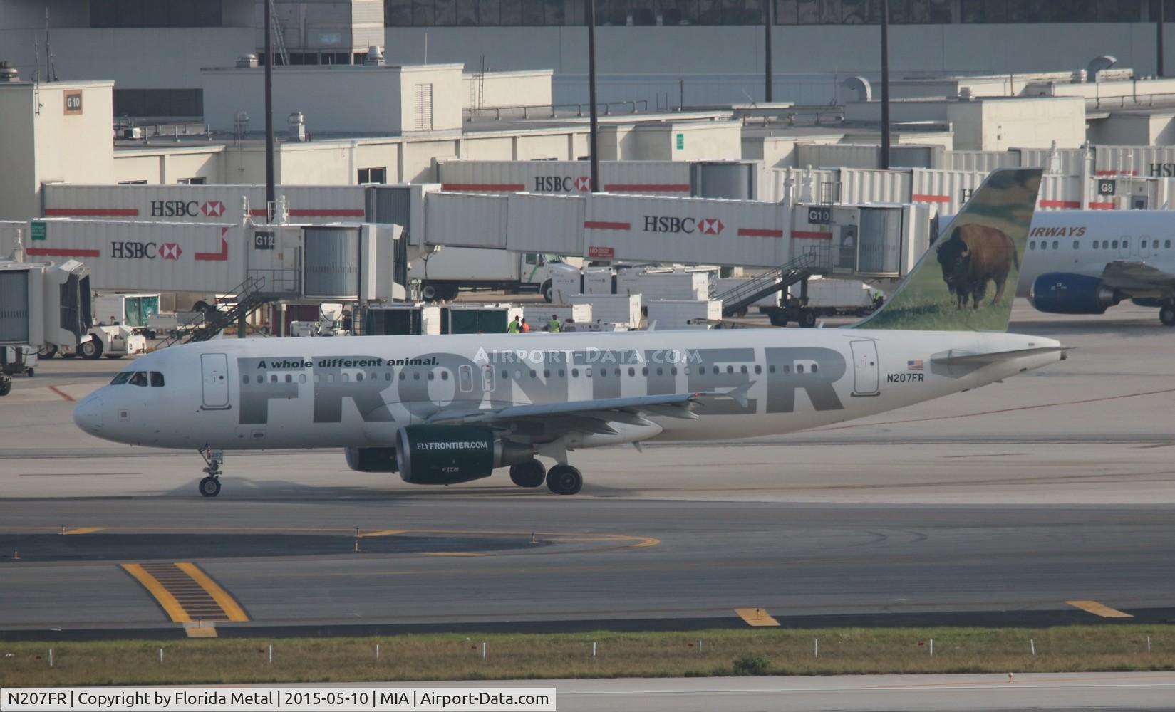 N207FR, 2010 Airbus A320-214 C/N 4307, Frontier