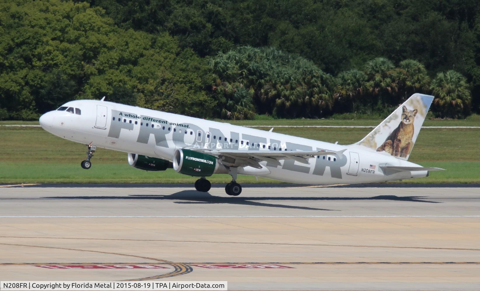 N208FR, 2011 Airbus A320-214 C/N 4562, Frontier