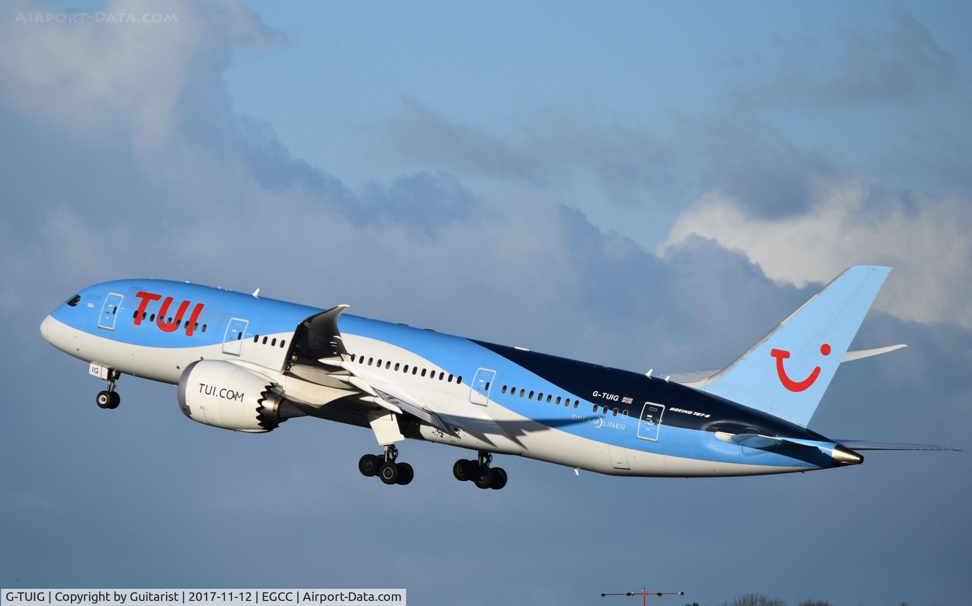 G-TUIG, 2015 Boeing 787-8 Dreamliner C/N 36426, At Manchester