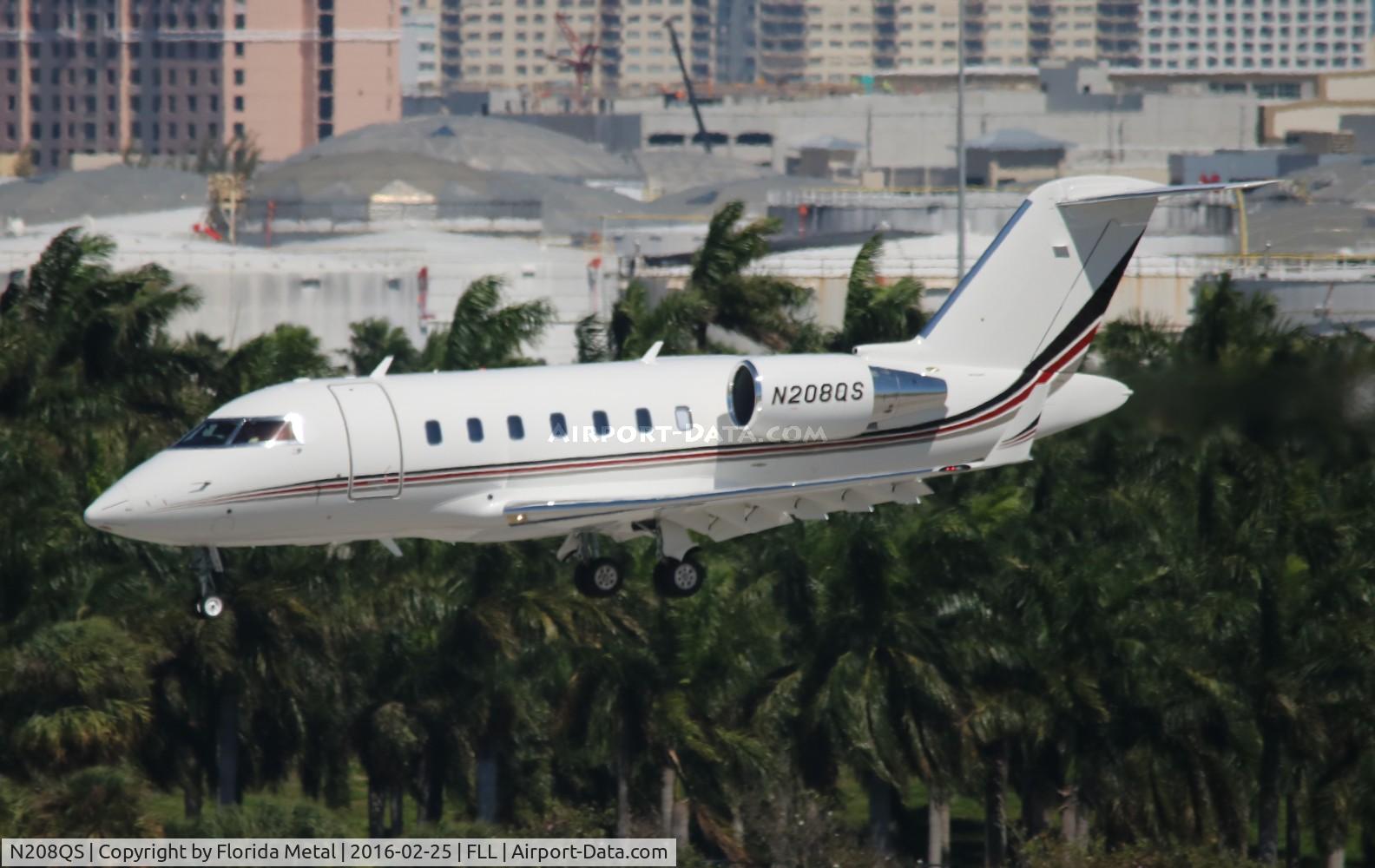 N208QS, 2015 Bombardier Challenger 650 (CL-600-2B16) C/N 6056, Net Jets