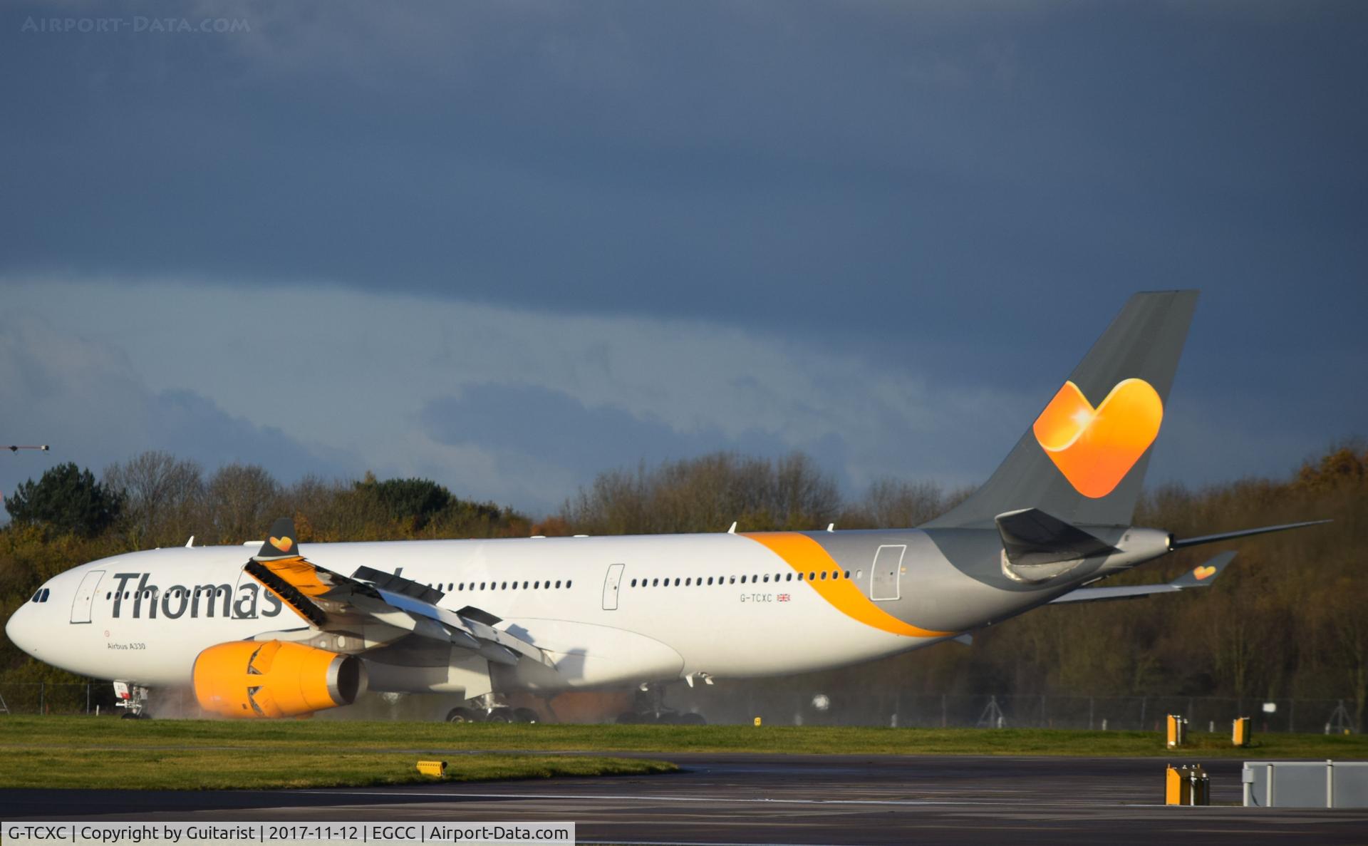 G-TCXC, 2008 Airbus A330-243 C/N 0967, At Manchester